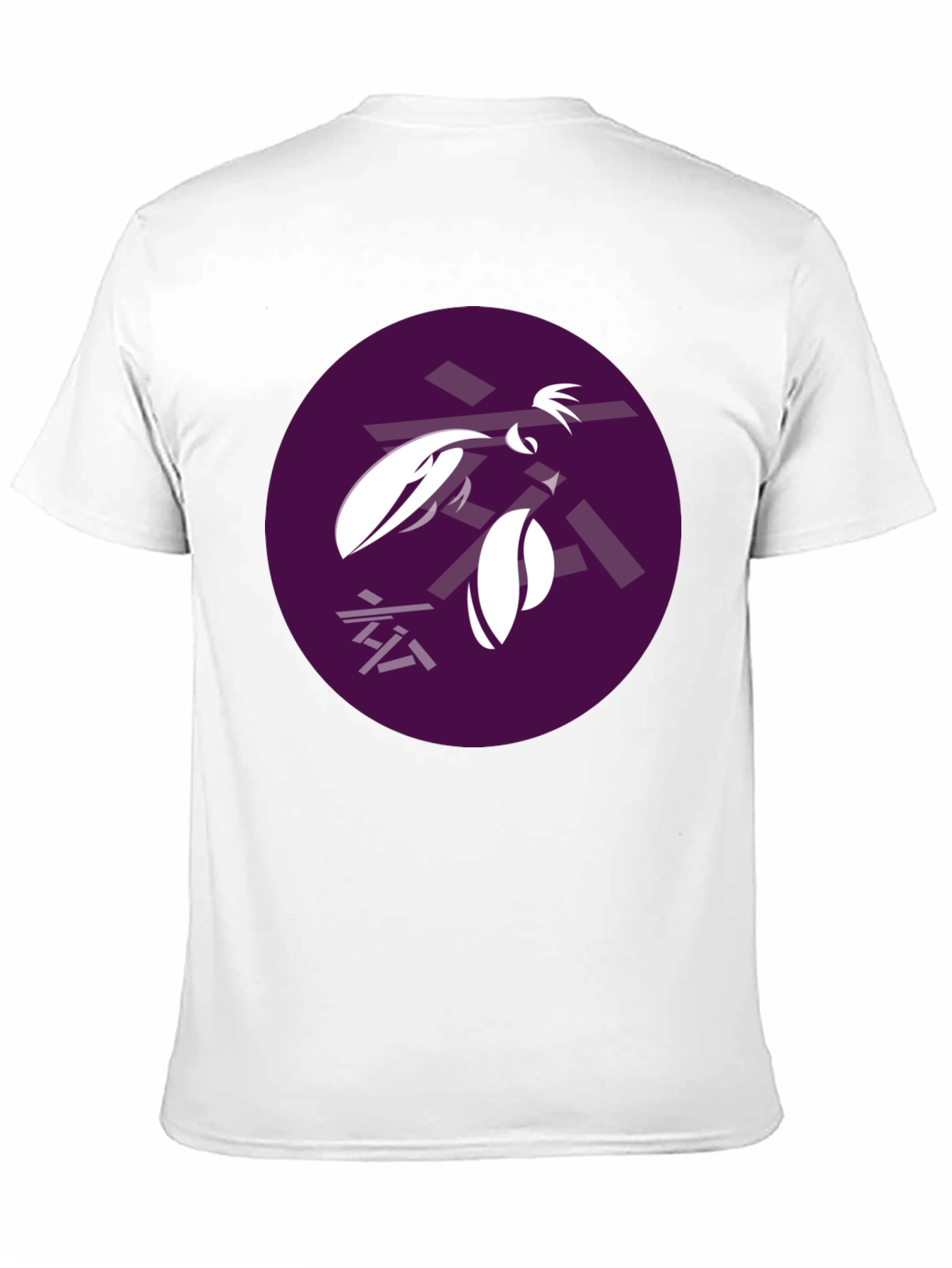 Abstract Graphic Tee - Black T-Shirt