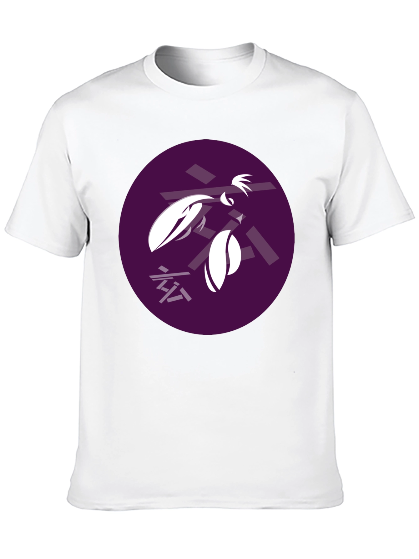 Abstract Graphic Tee - Black T-Shirt