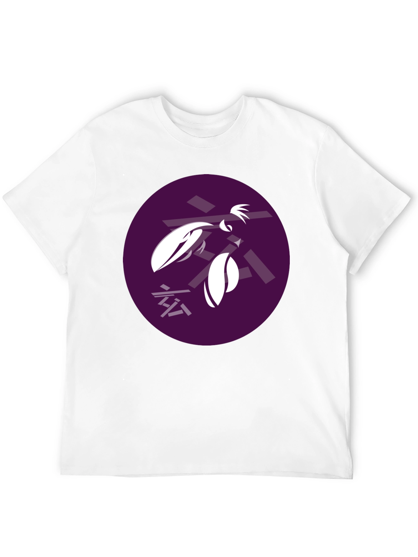 Abstract Graphic Tee - Black T-Shirt