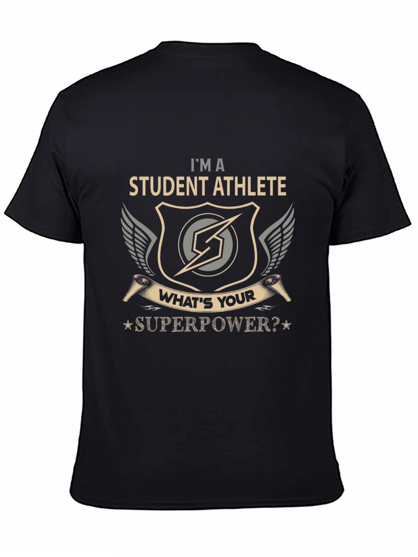 Student Athlete Superpower T-Shirt