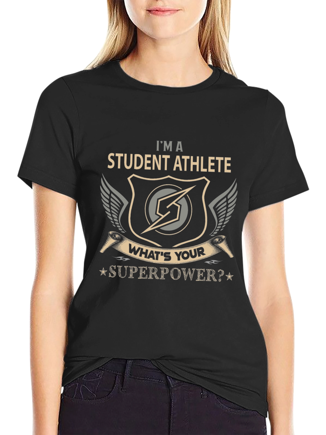 Student Athlete Superpower T-Shirt