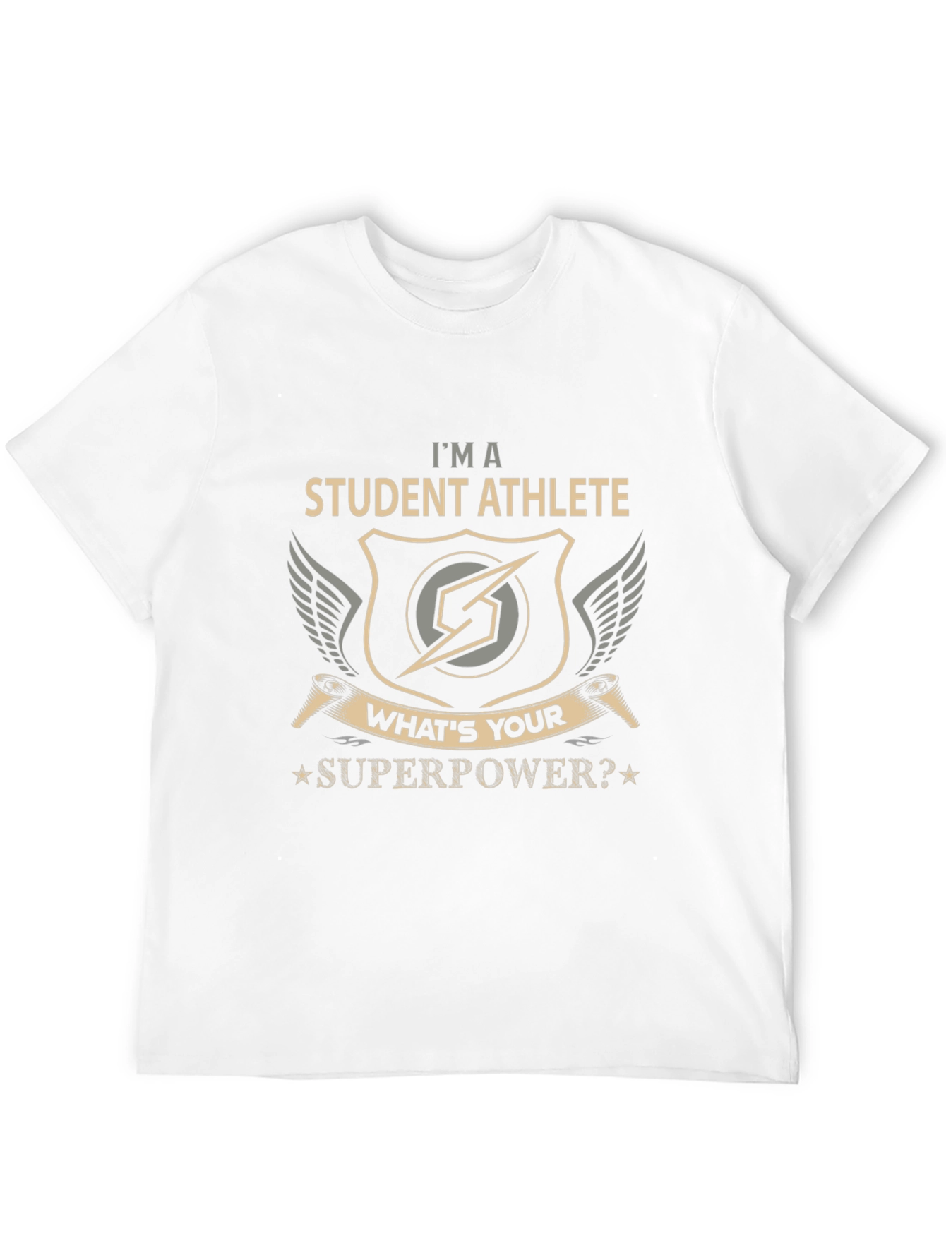 Student Athlete Superpower T-Shirt