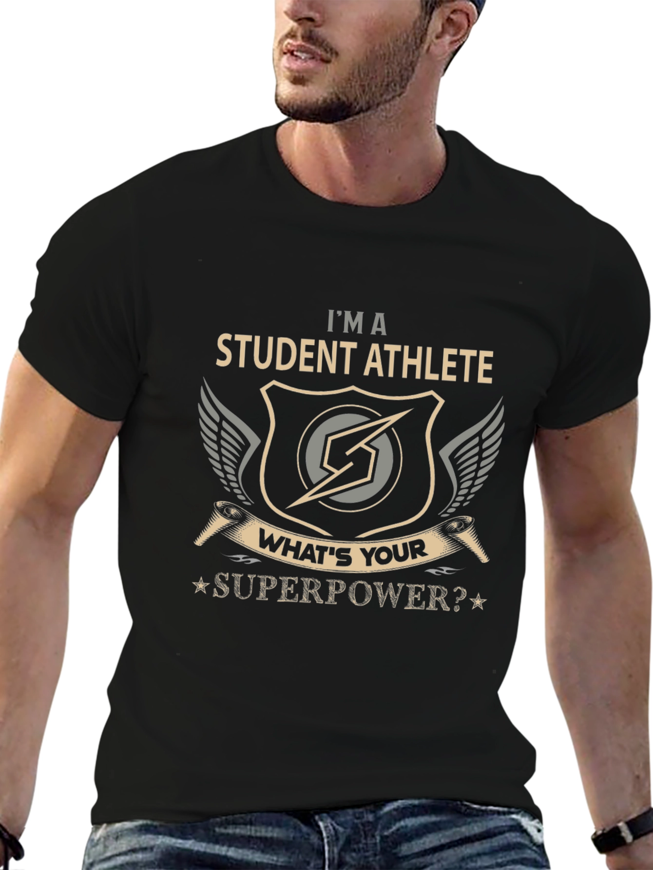 Student Athlete Superpower T-Shirt
