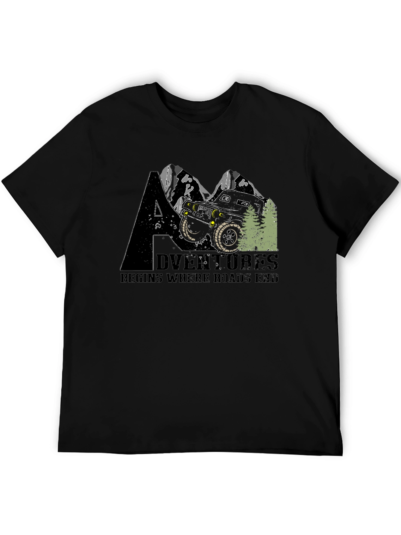 Adventure Begins T-Shirt: Off-Road Ready!