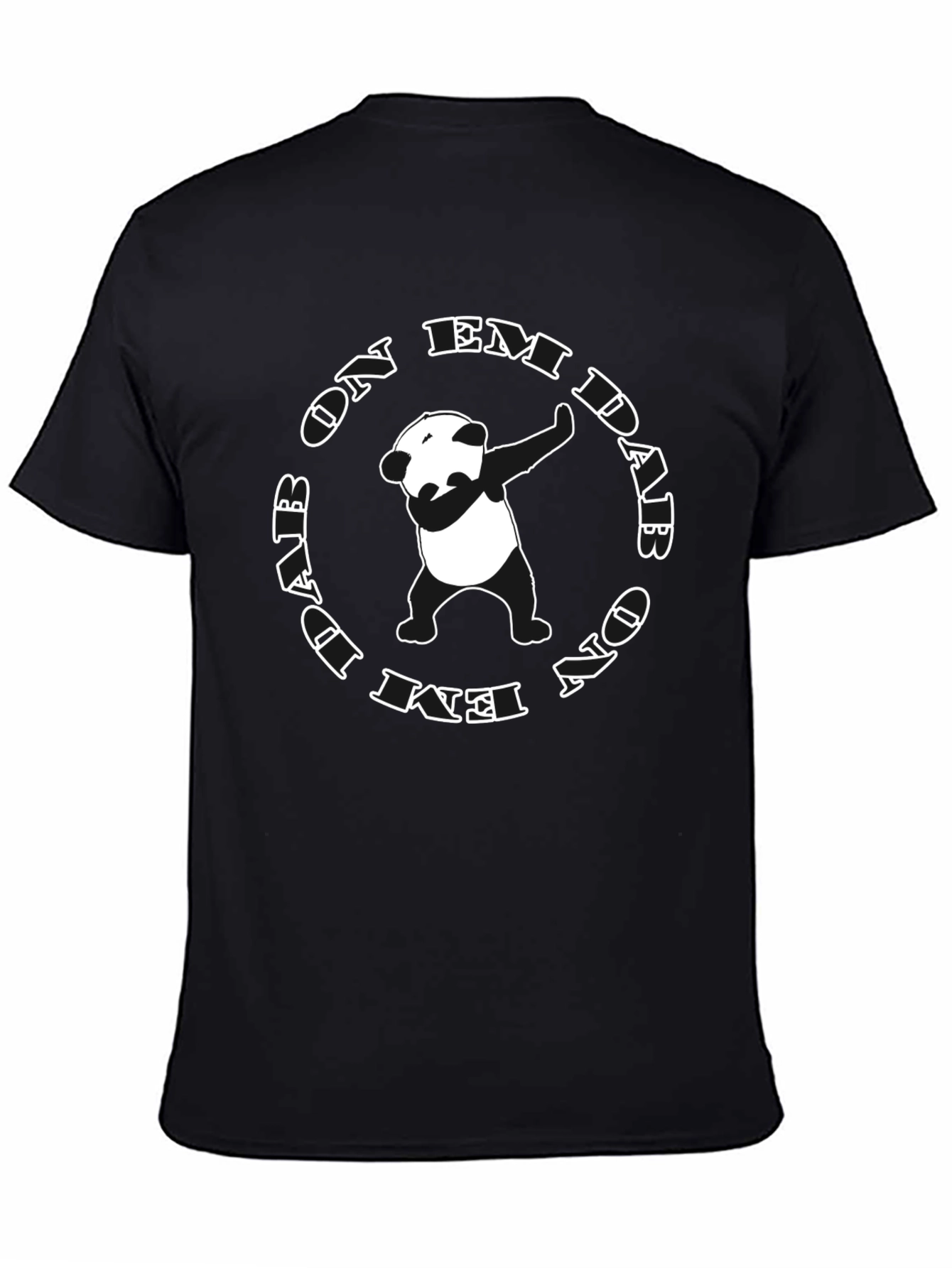 Dabbing Panda Graphic Tee - Soft Cotton Crew Neck
