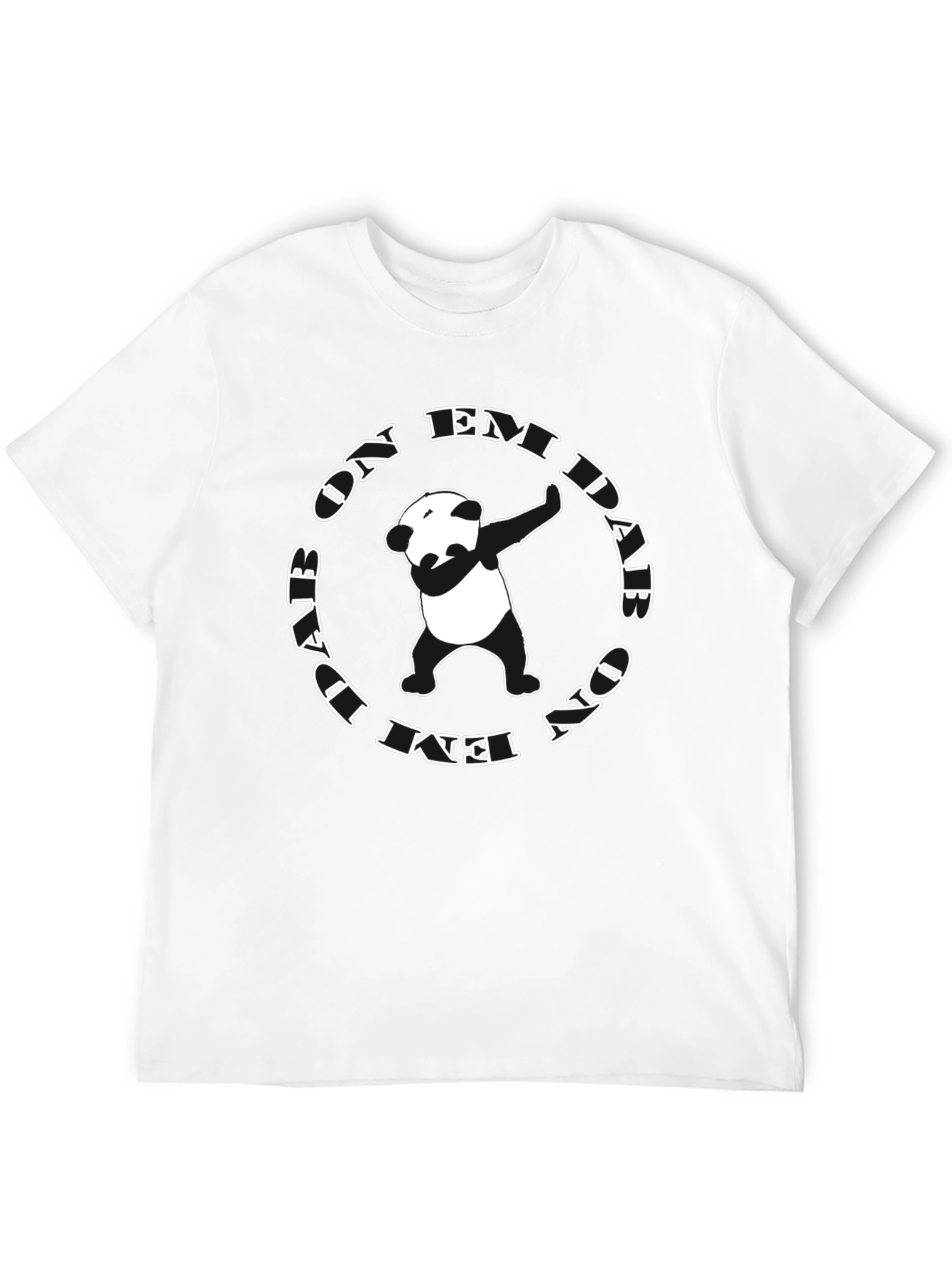 Dabbing Panda Graphic Tee - Soft Cotton Crew Neck