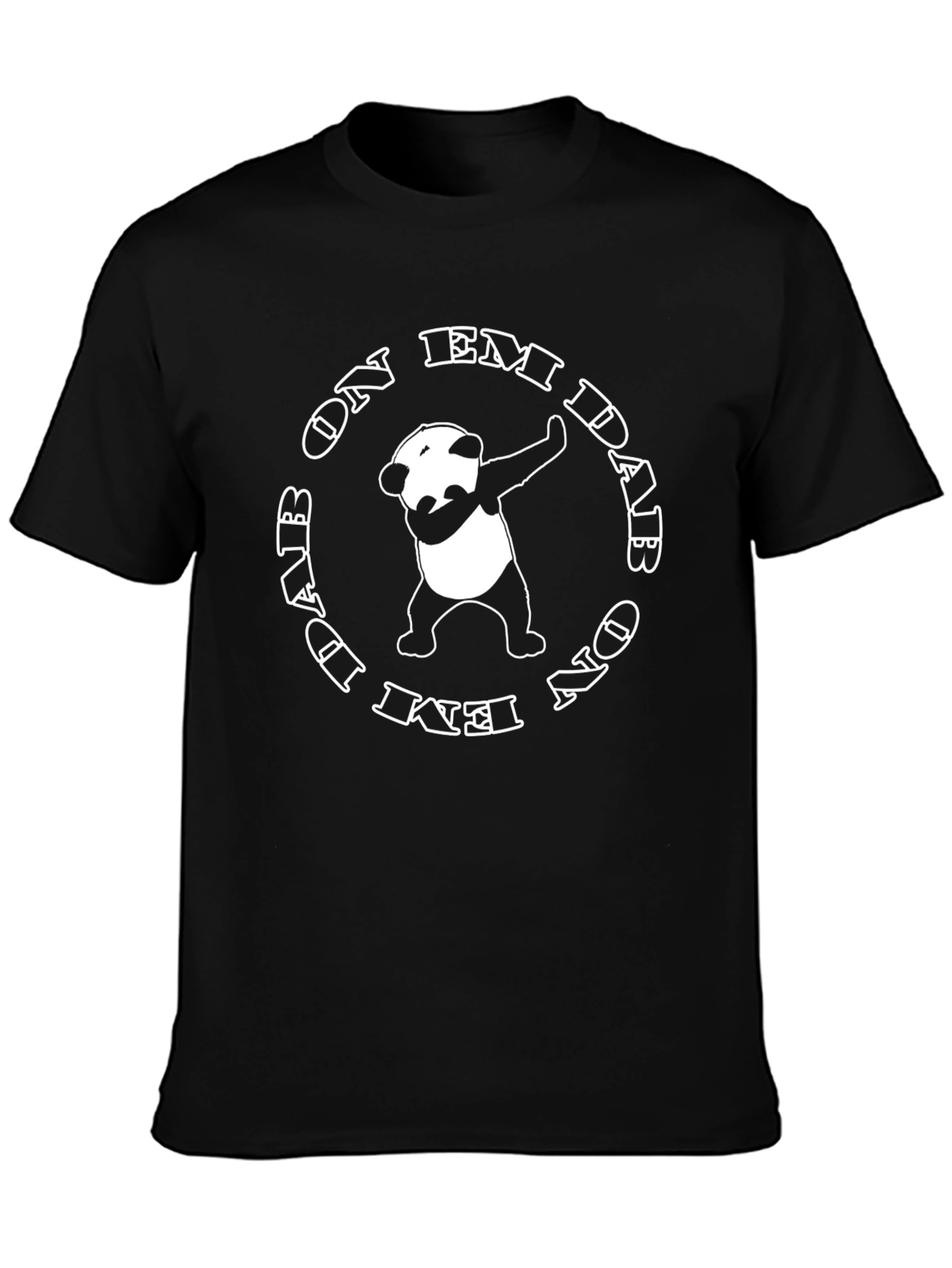 Dabbing Panda Graphic Tee - Soft Cotton Crew Neck