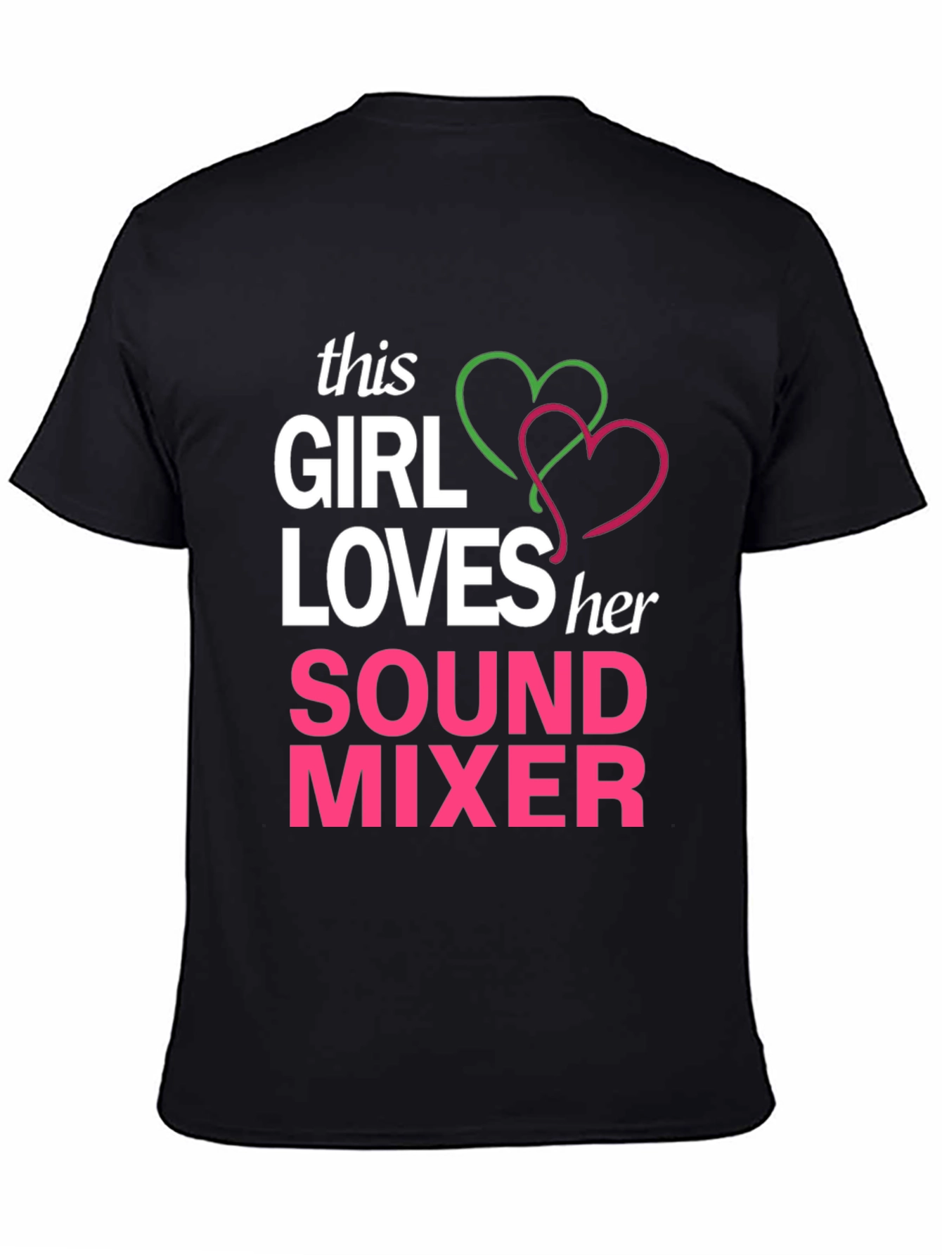 This Girl Loves Her Sound Mixer T-Shirt