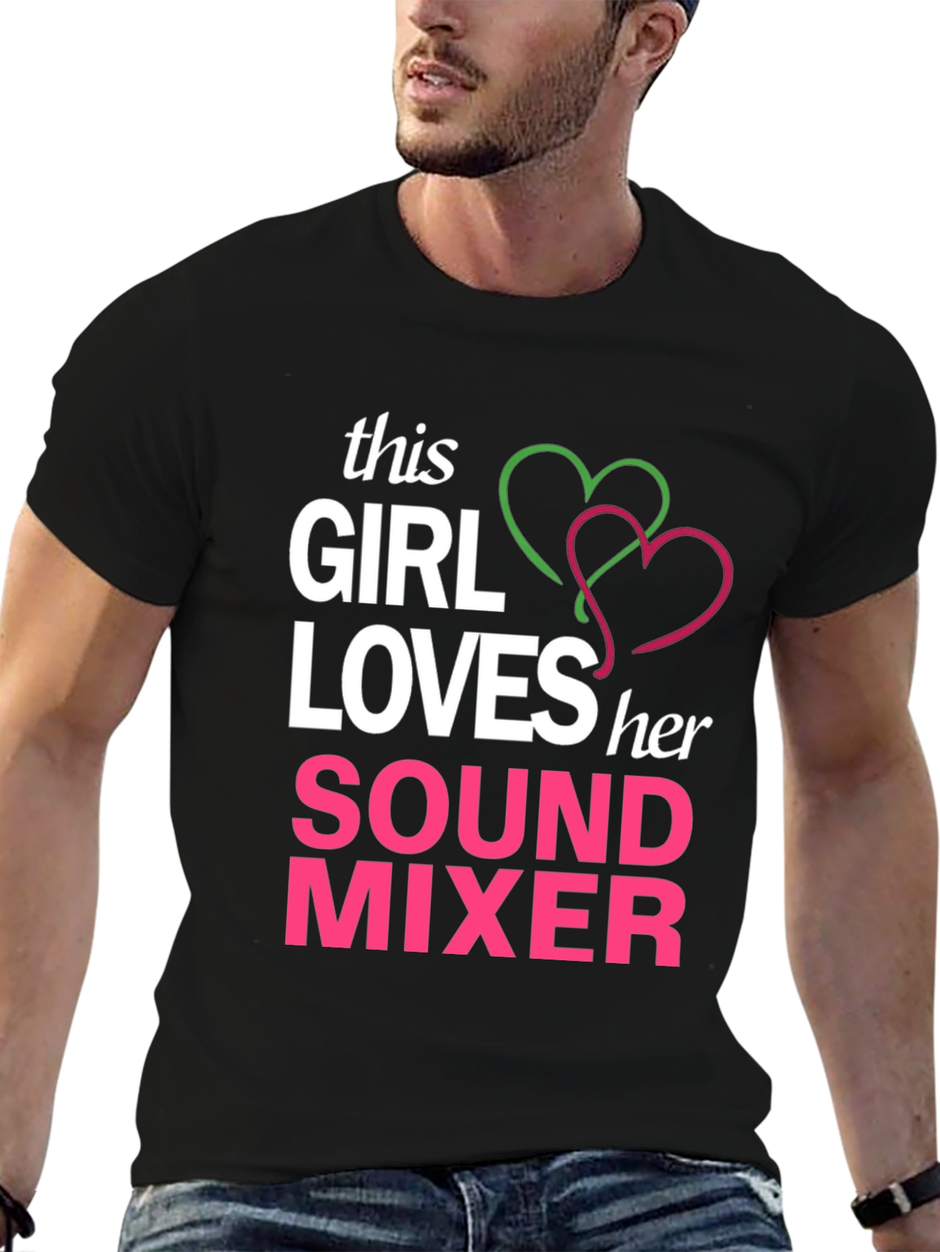 This Girl Loves Her Sound Mixer T-Shirt