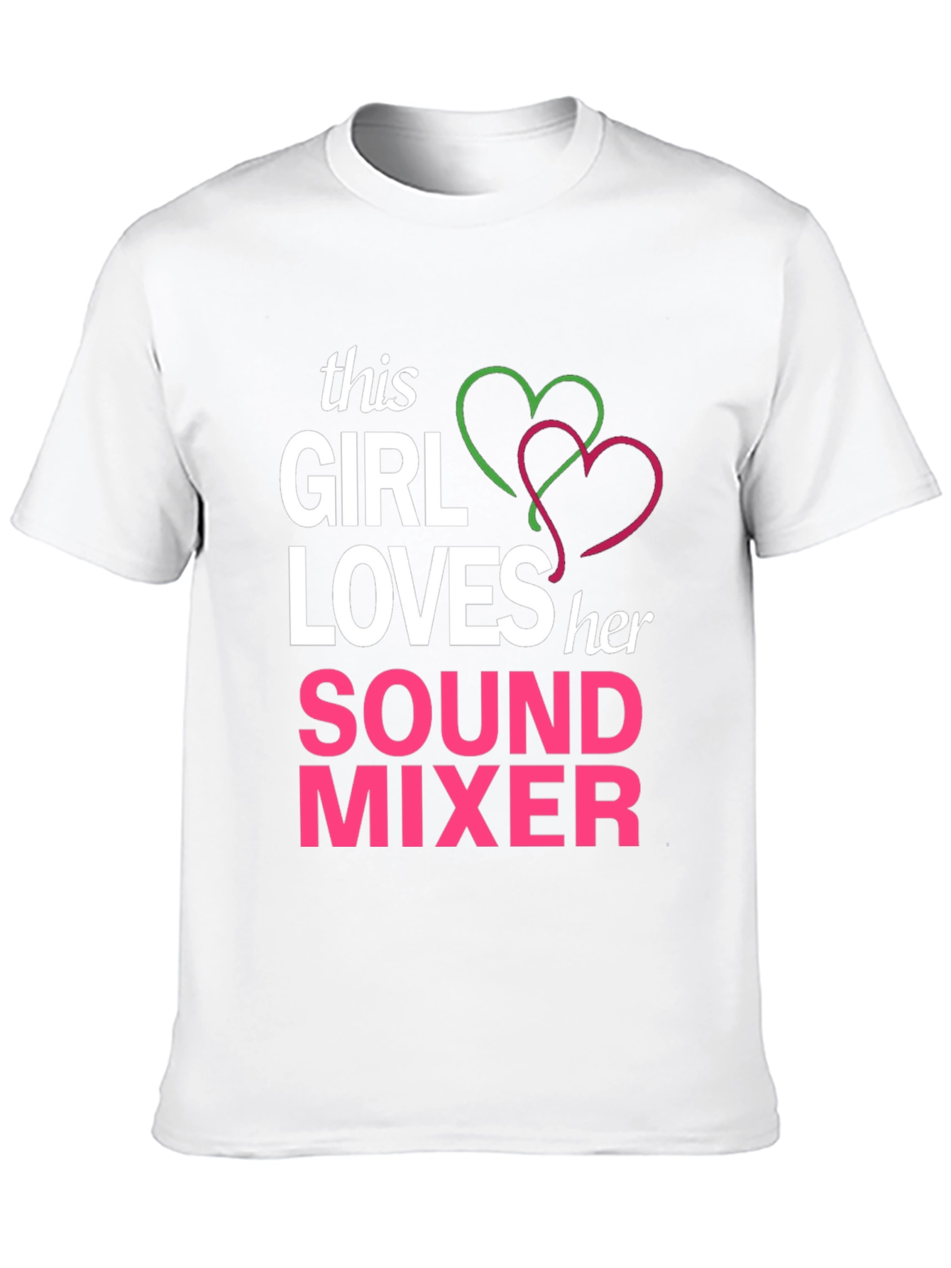 This Girl Loves Her Sound Mixer T-Shirt