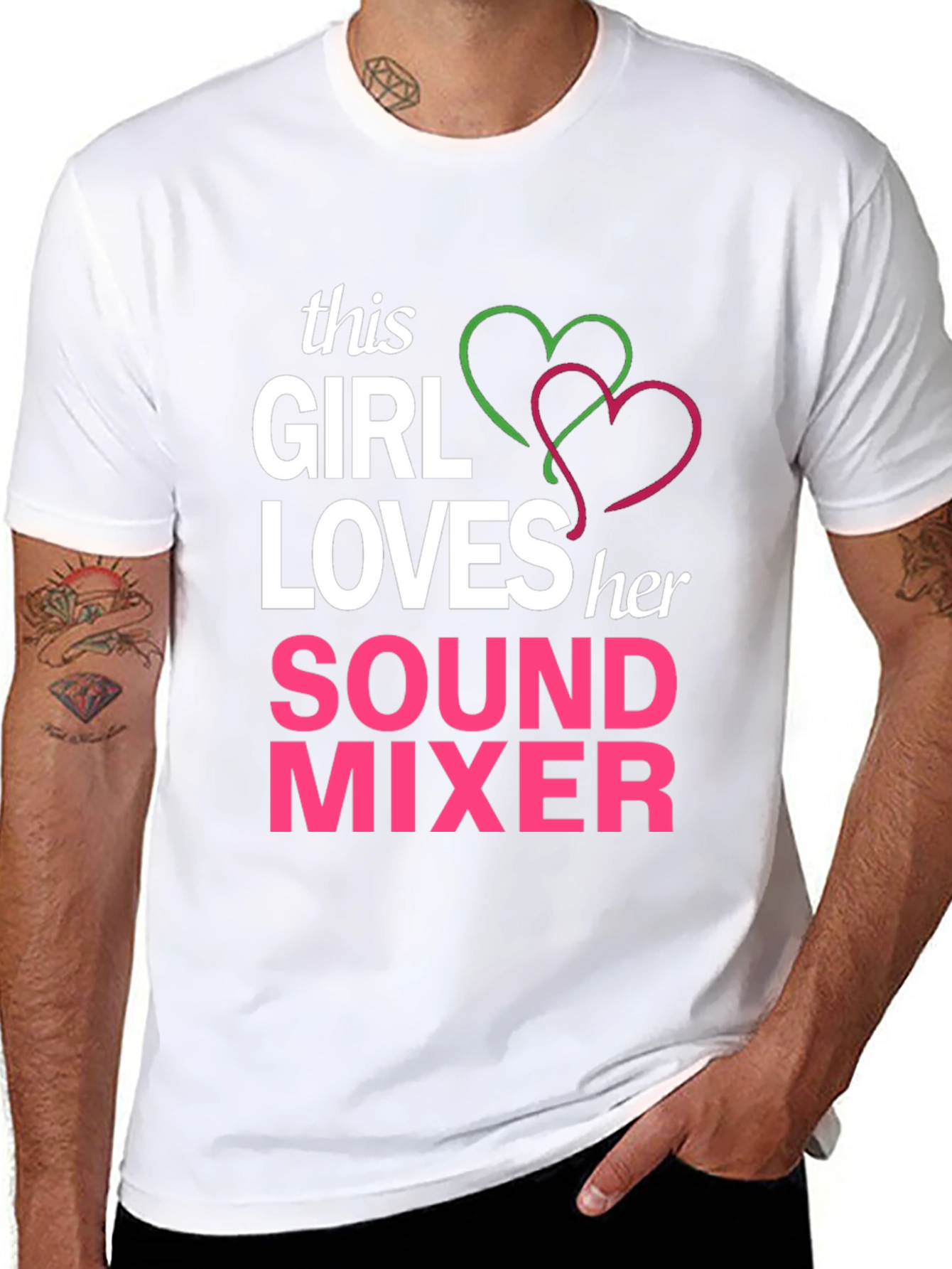 This Girl Loves Her Sound Mixer T-Shirt