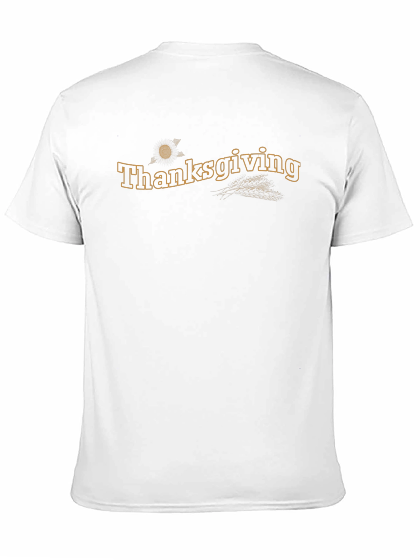 Thanksgiving Graphic T-Shirt - Black