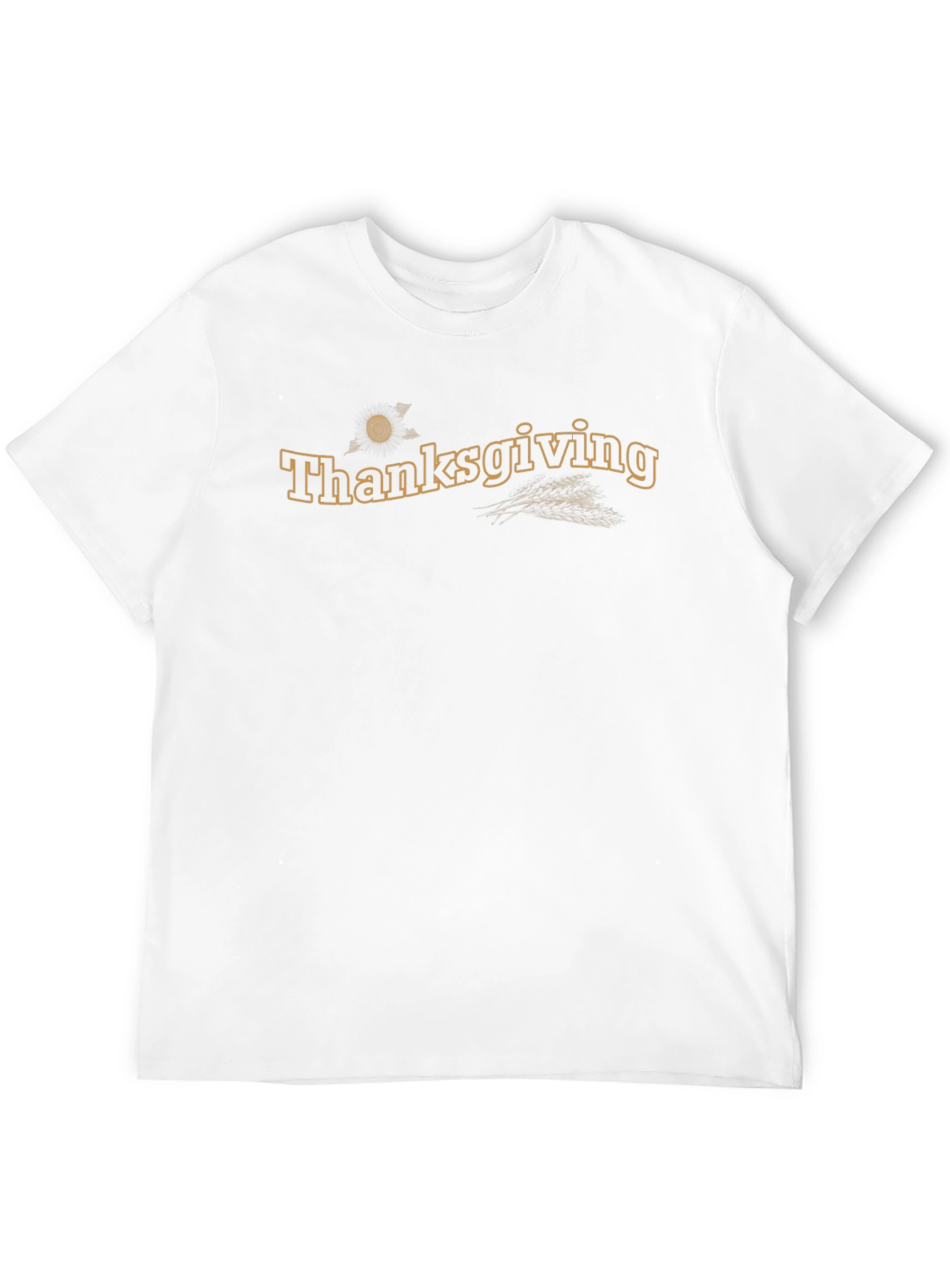 Thanksgiving Graphic T-Shirt - Black