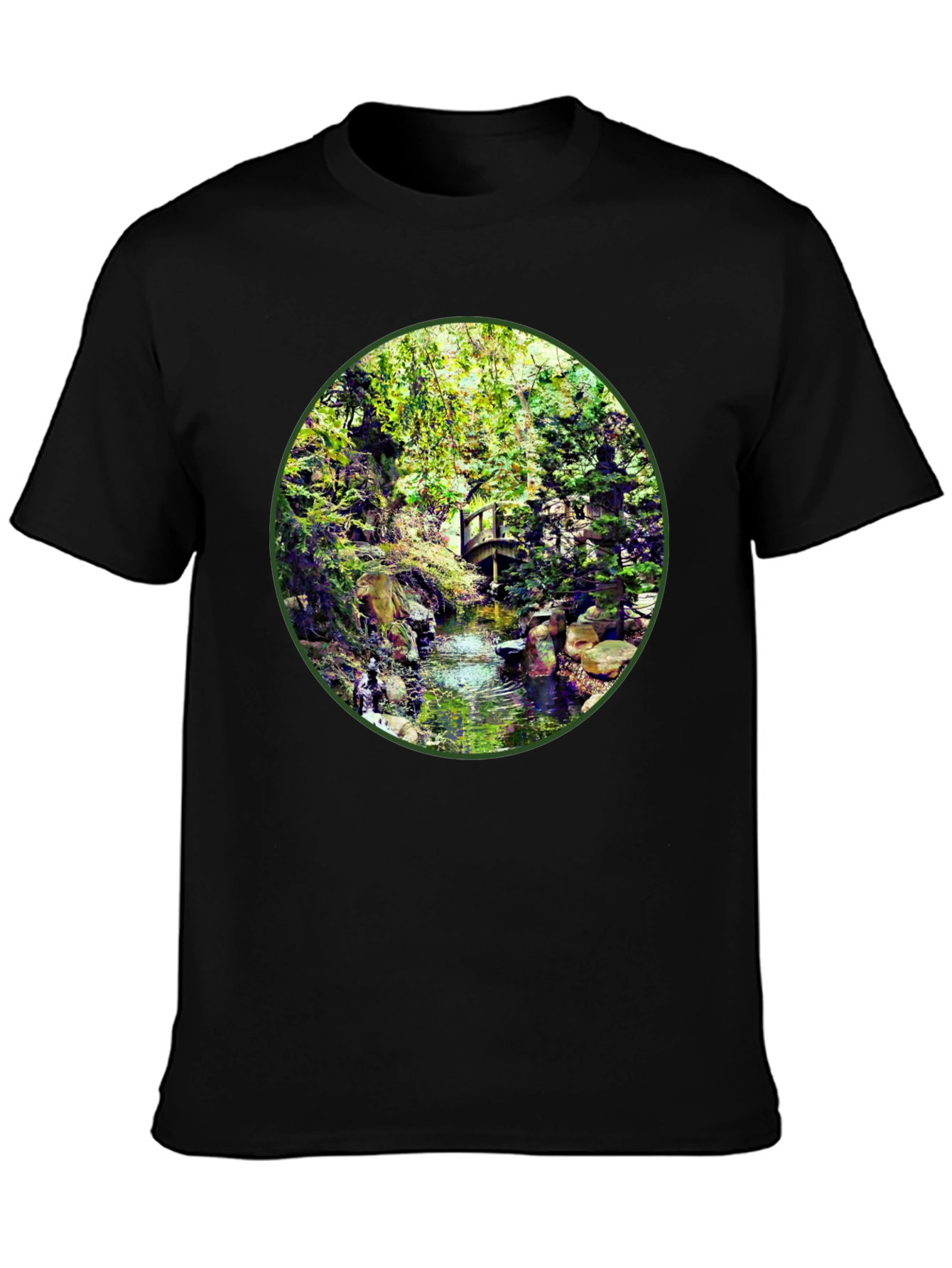 Nature Stream T-Shirt - Unique Design