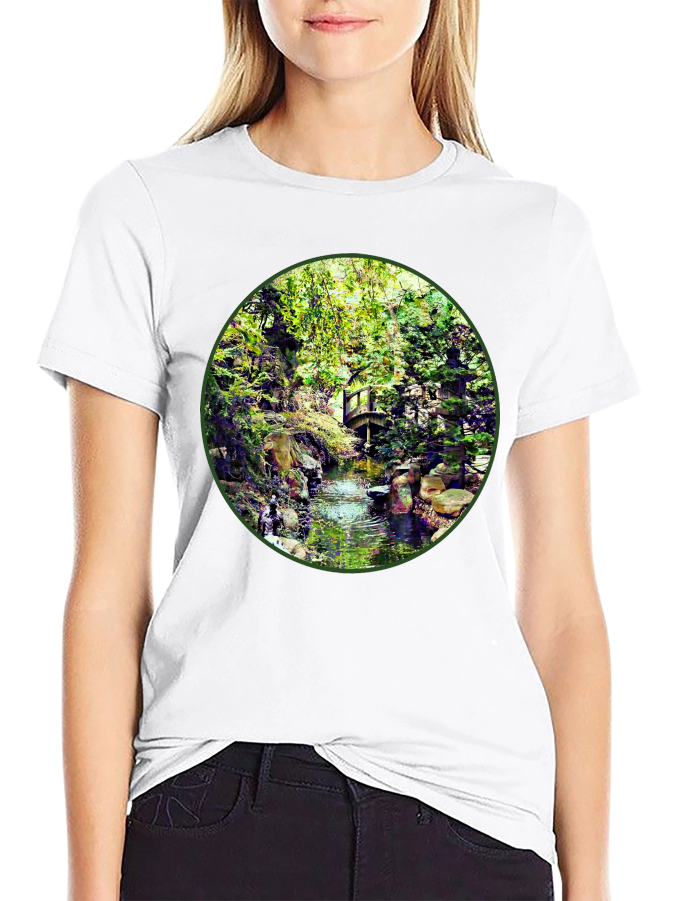 Nature Stream T-Shirt - Unique Design