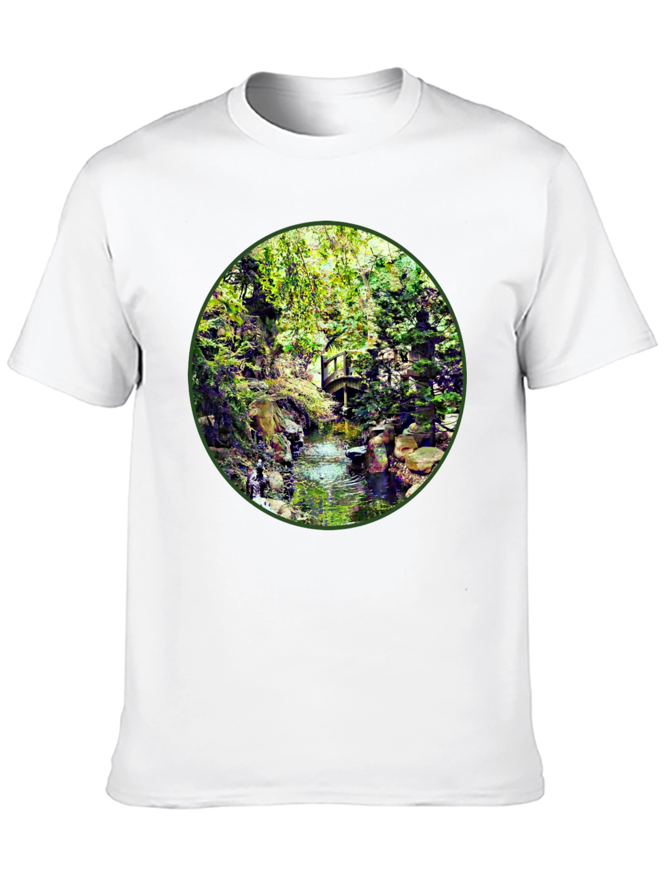 Nature Stream T-Shirt - Unique Design