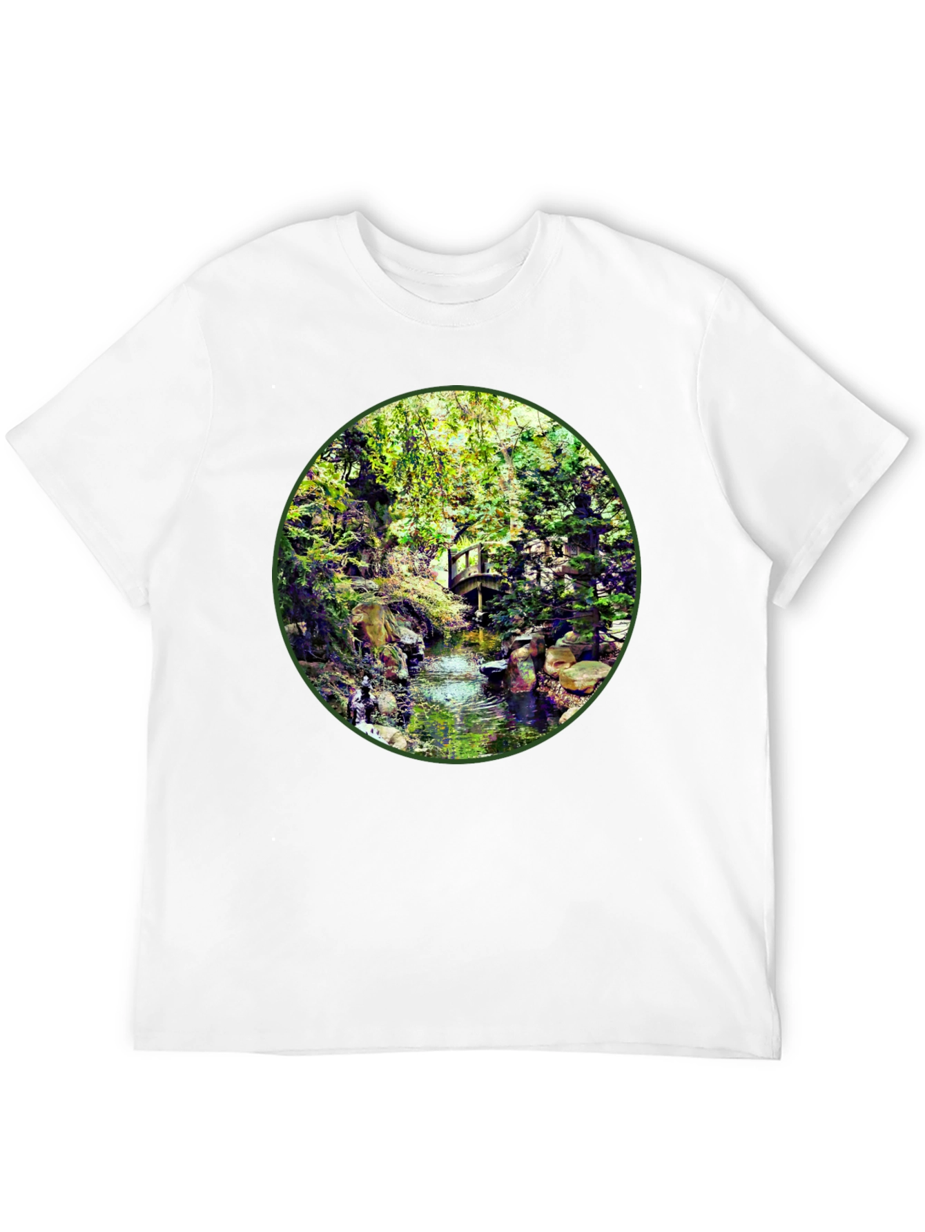 Nature Stream T-Shirt - Unique Design
