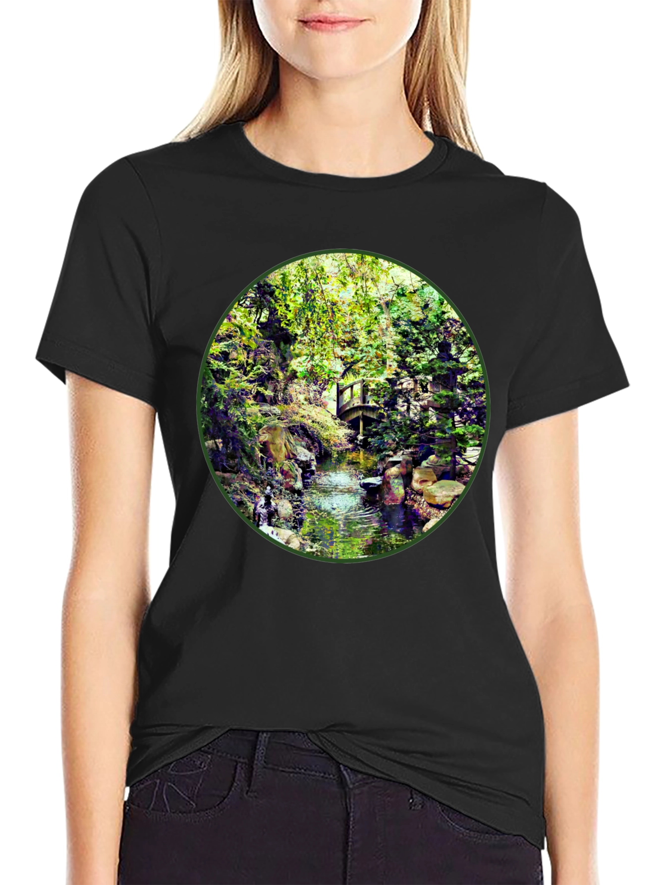 Nature Stream T-Shirt - Unique Design