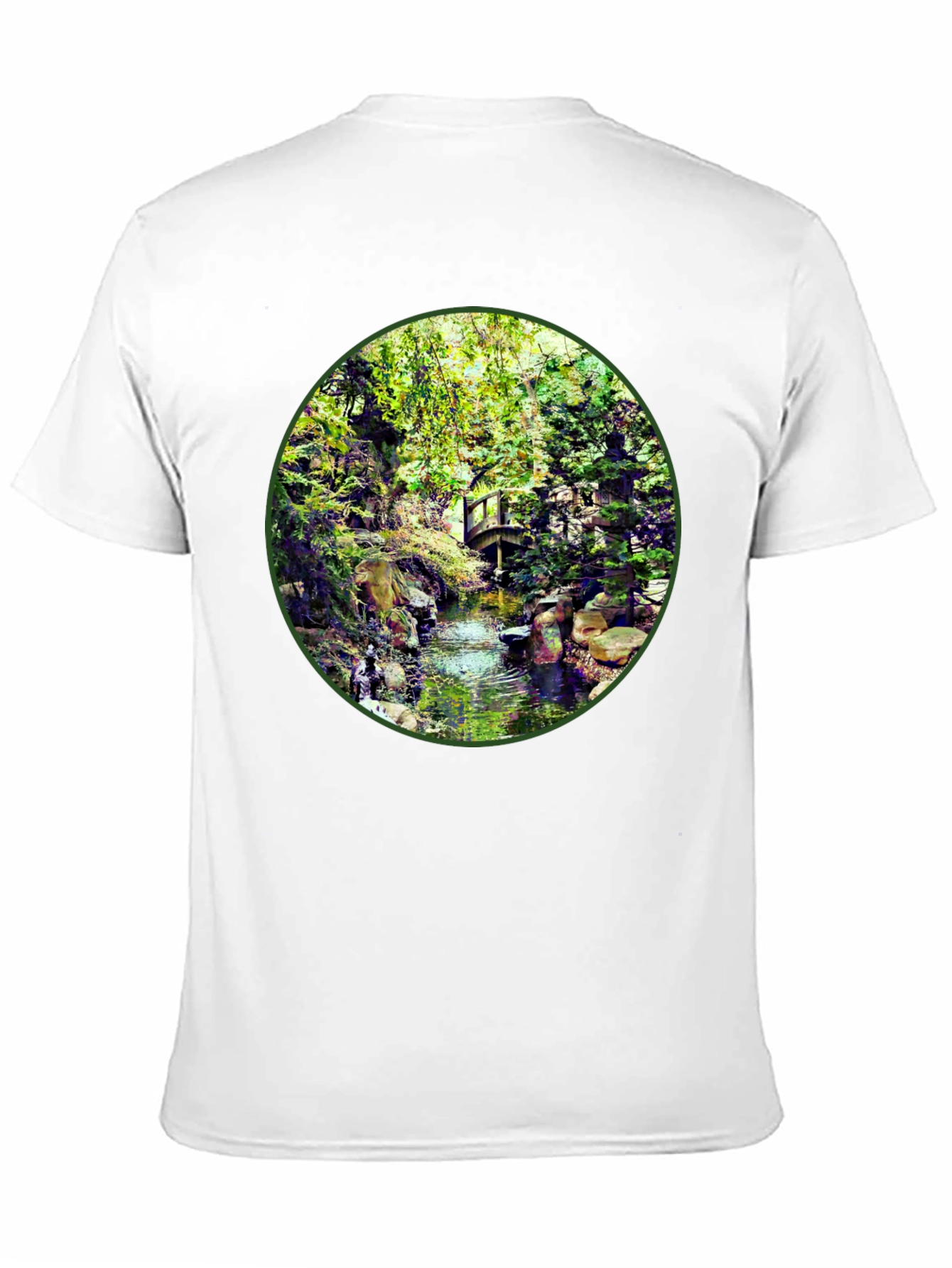 Nature Stream T-Shirt - Unique Design