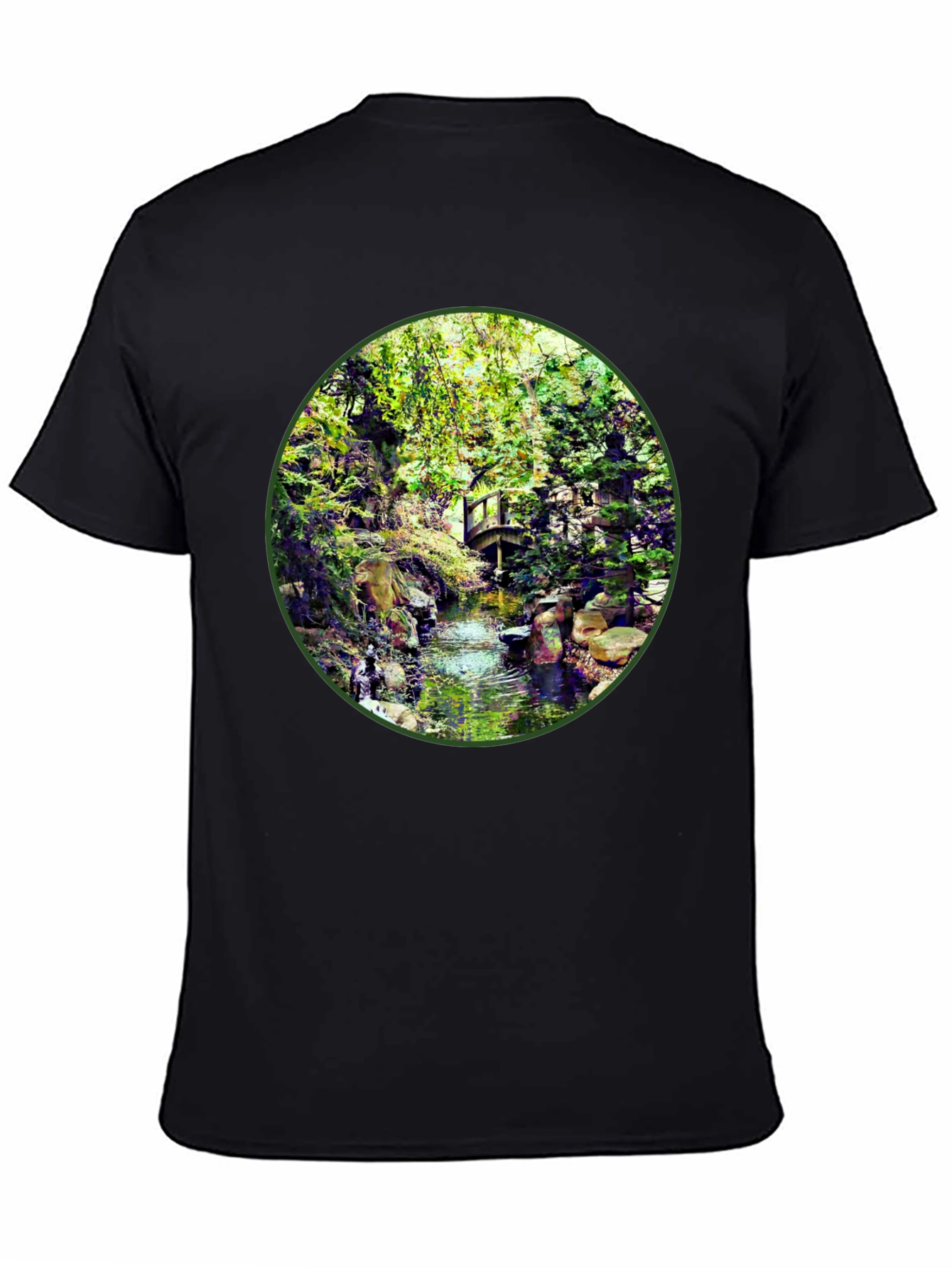 Nature Stream T-Shirt - Unique Design