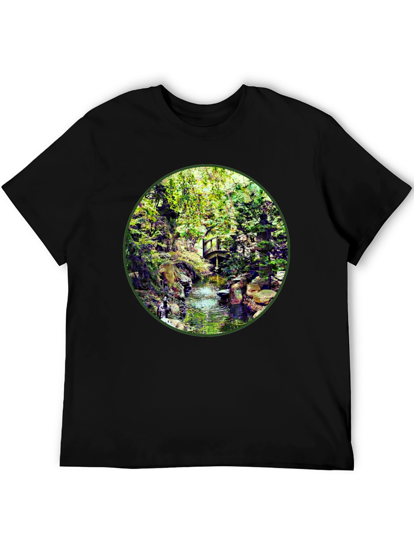 Nature Stream T-Shirt - Unique Design