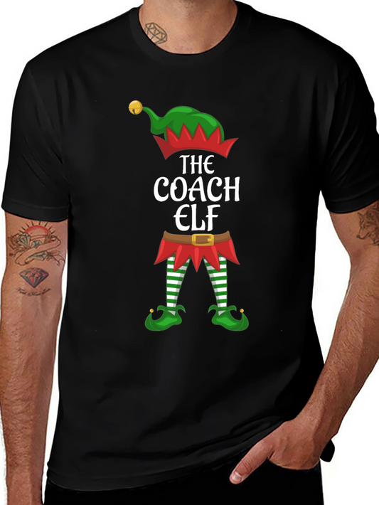 The Coach Elf Christmas T-Shirt