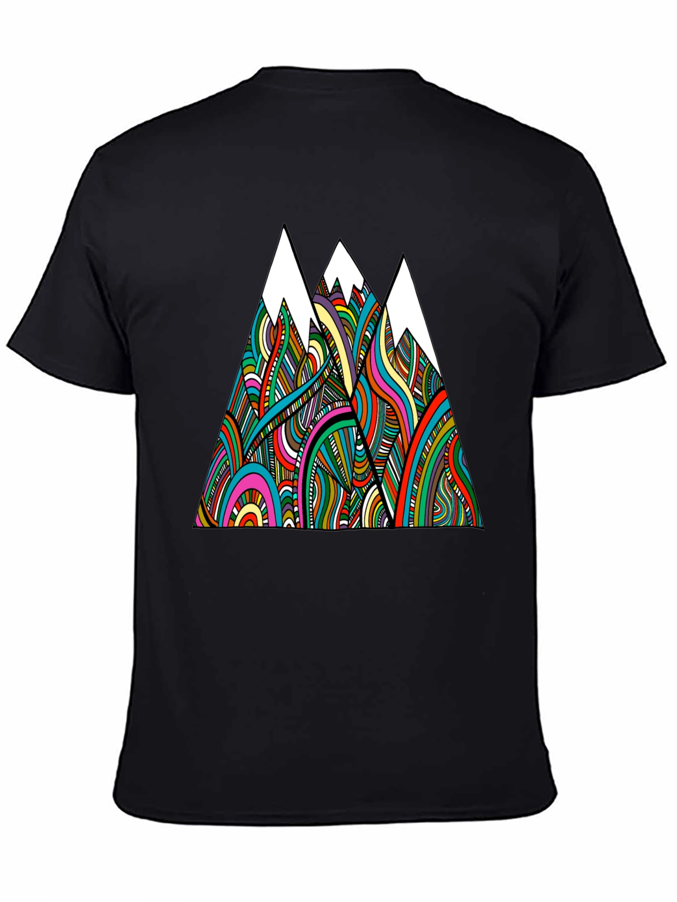 Psychedelic Mountain Graphic Tee
