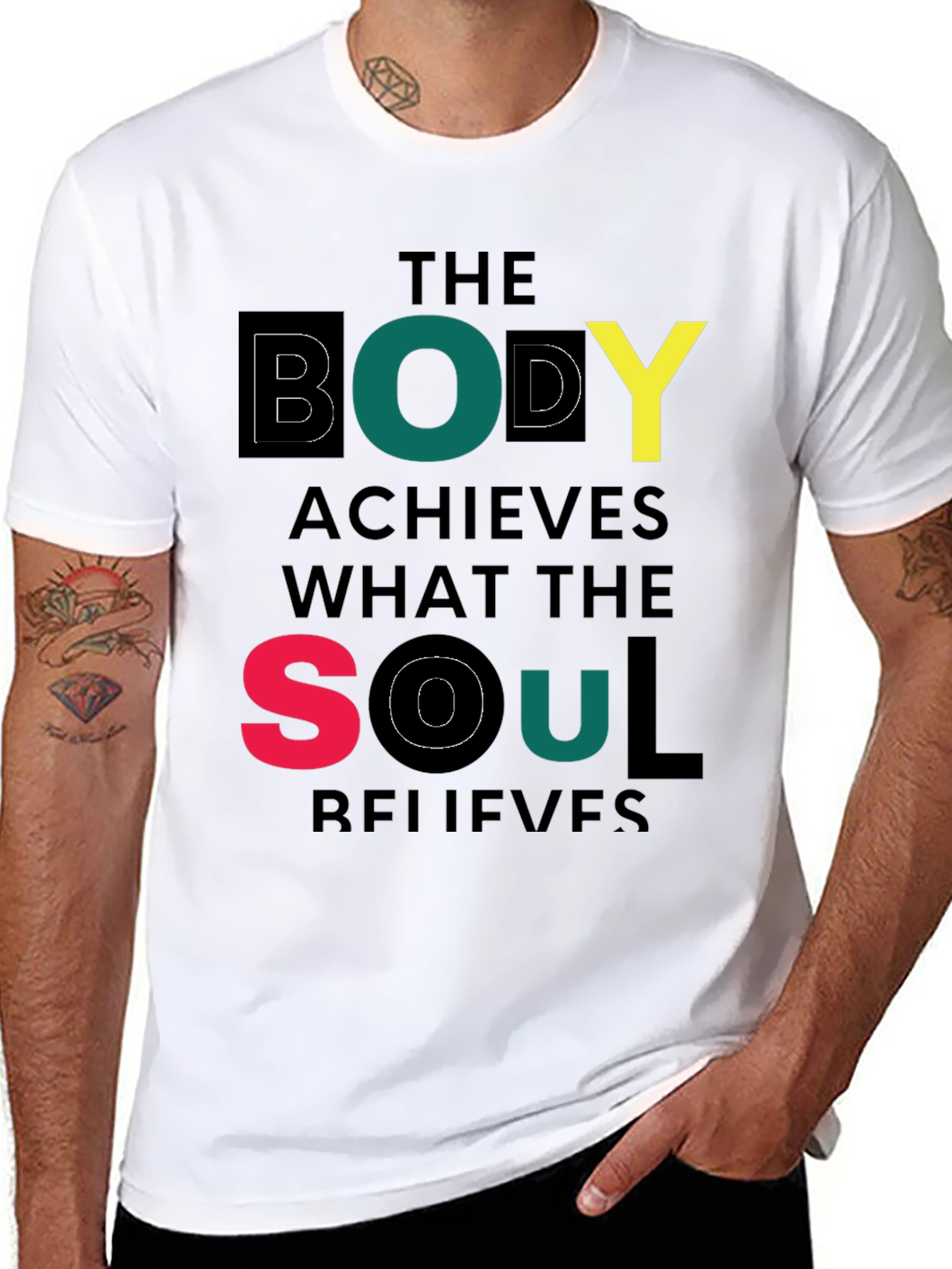 The Body Achieves Motivational T-Shirt