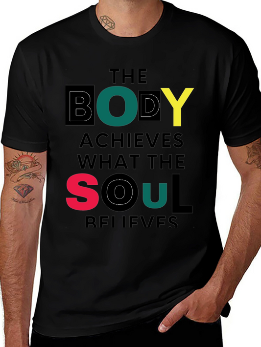 The Body Achieves Motivational T-Shirt