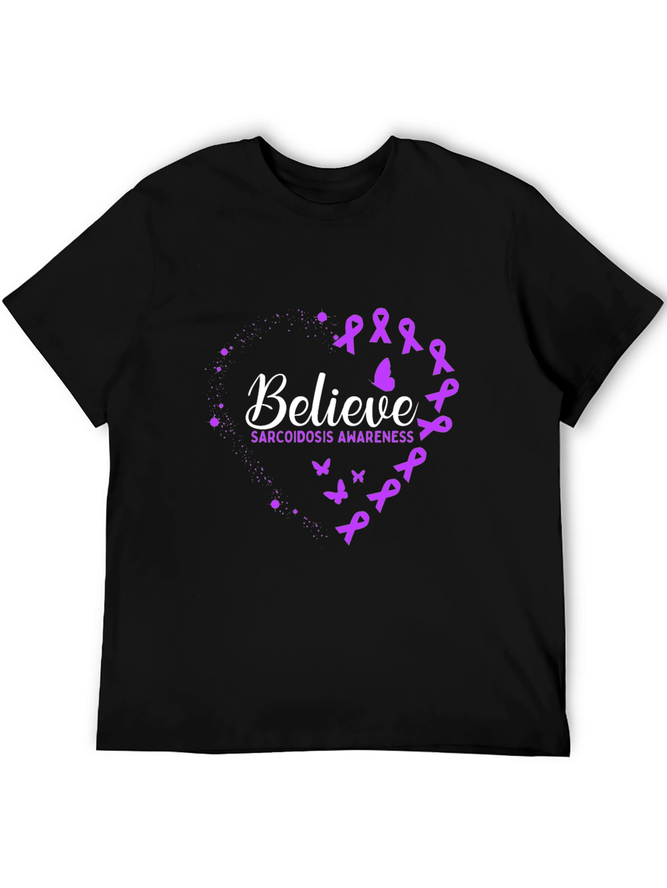 Believe Sarcoidosis Awareness T-Shirt
