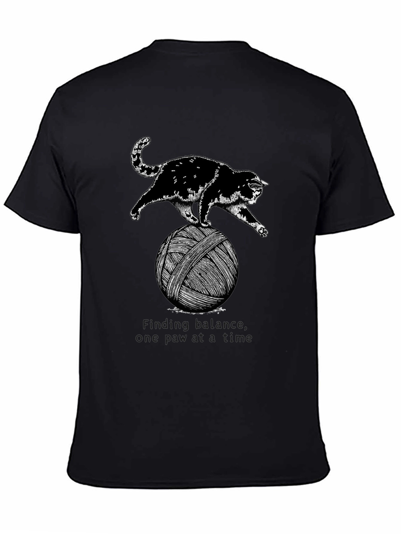 Cat Balancing Act T-Shirt