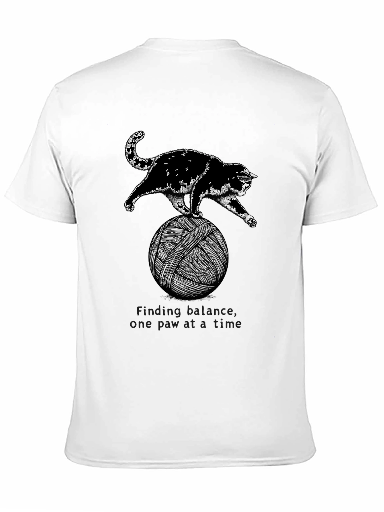 Cat Balancing Act T-Shirt