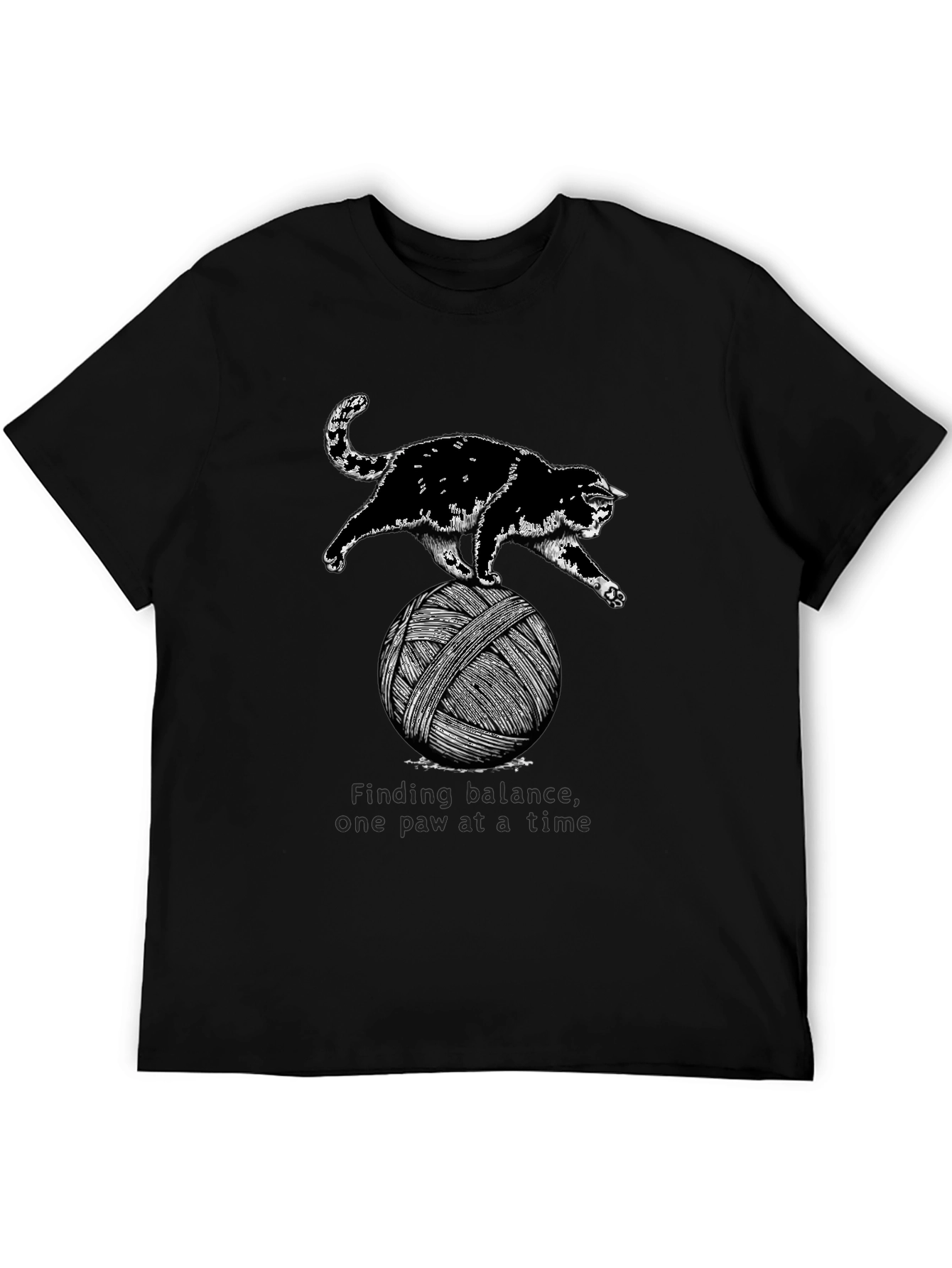 Cat Balancing Act T-Shirt