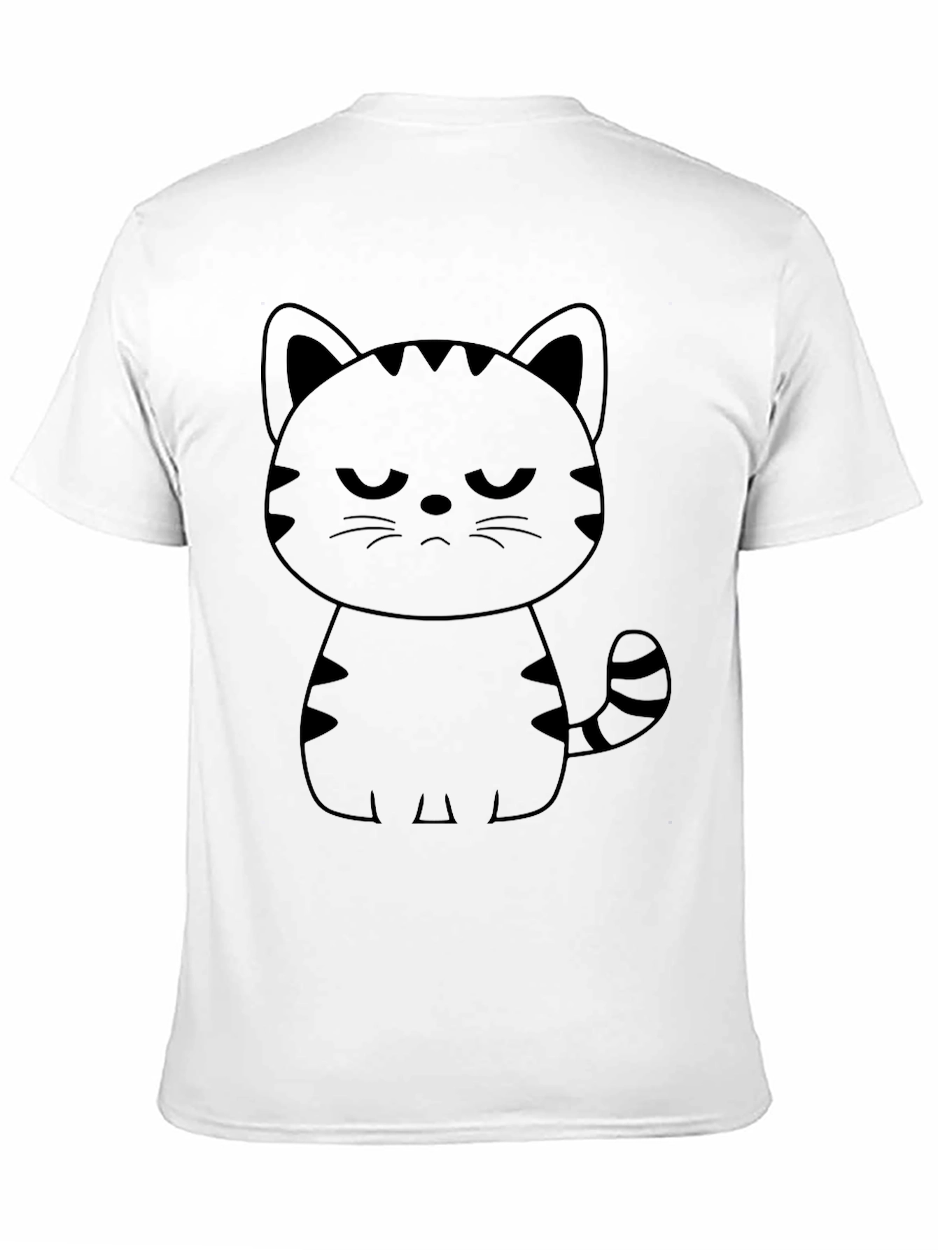 Grumpy Cat Graphic Tee - Unisex Black T-Shirt