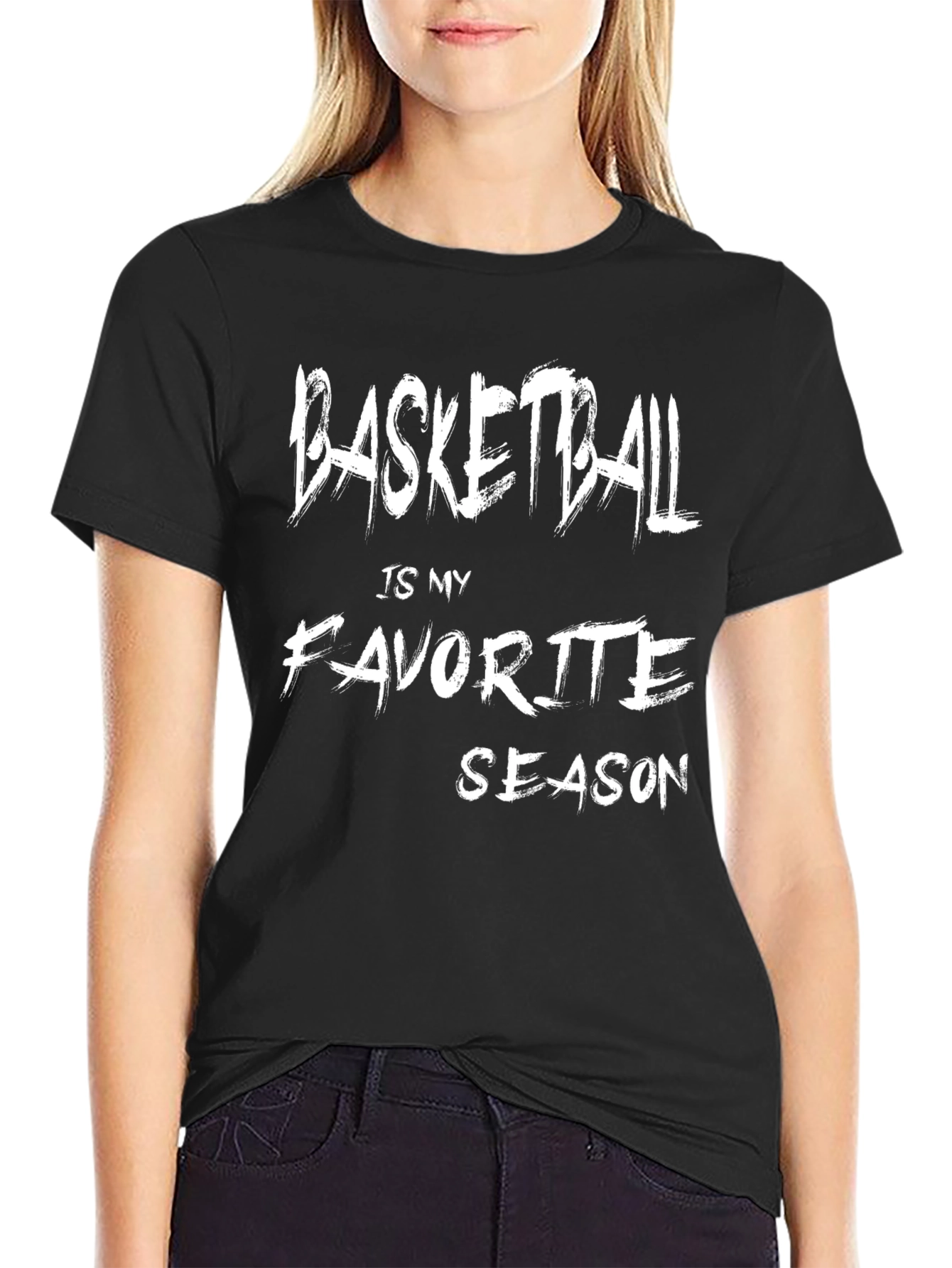 Basketball Is My Favorite Season Graphic T-Shirt