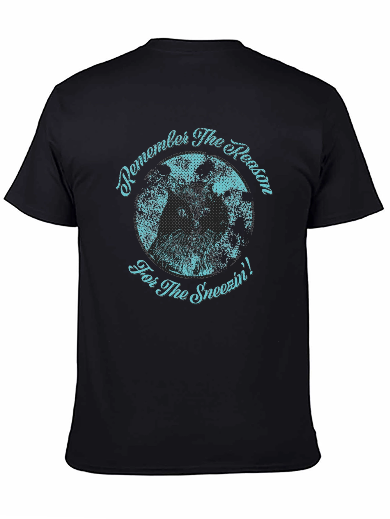 Reason for the Sneezin Graphic Tee - Black