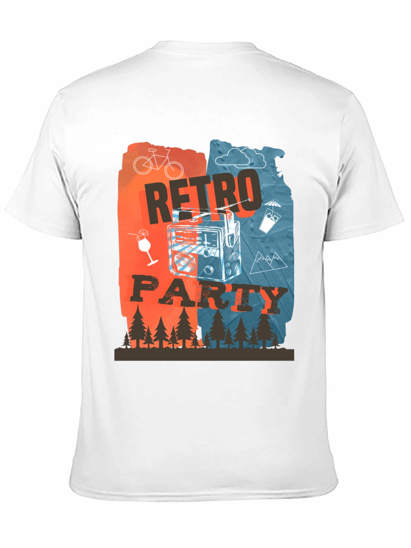 Retro Party Graphic T-Shirt