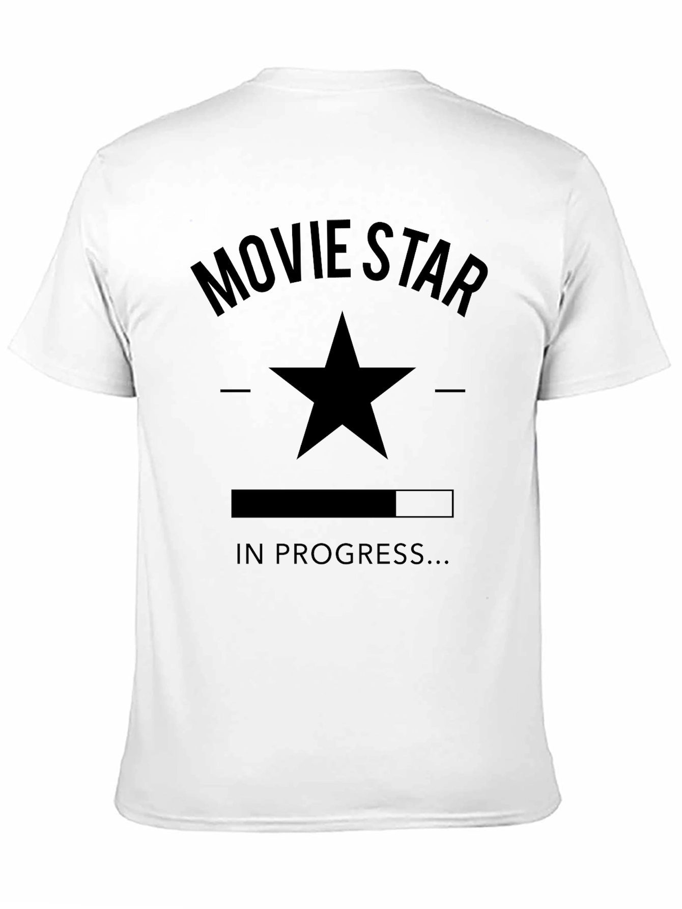 Movie Star In Progress Graphic T-Shirt