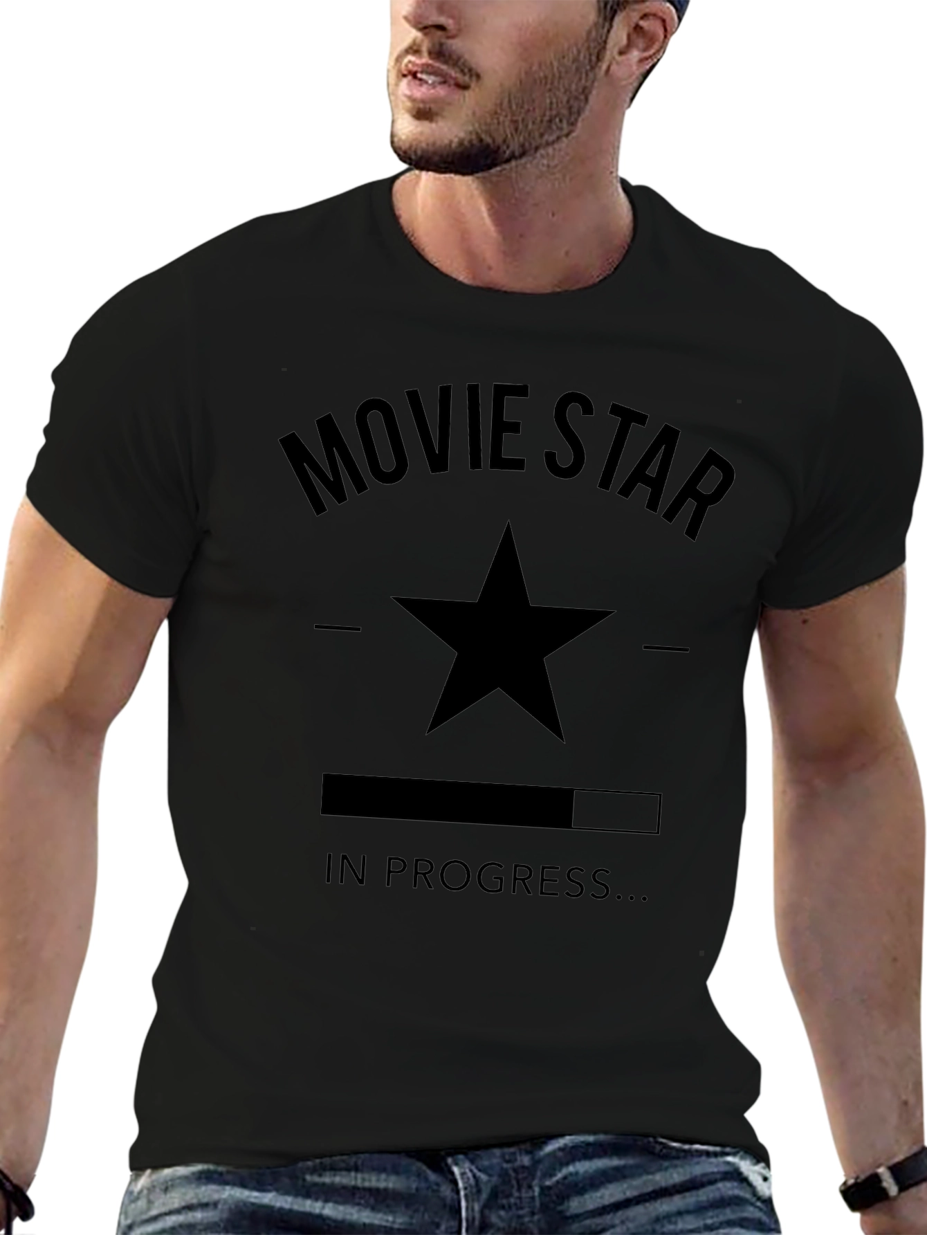 Movie Star In Progress Graphic T-Shirt