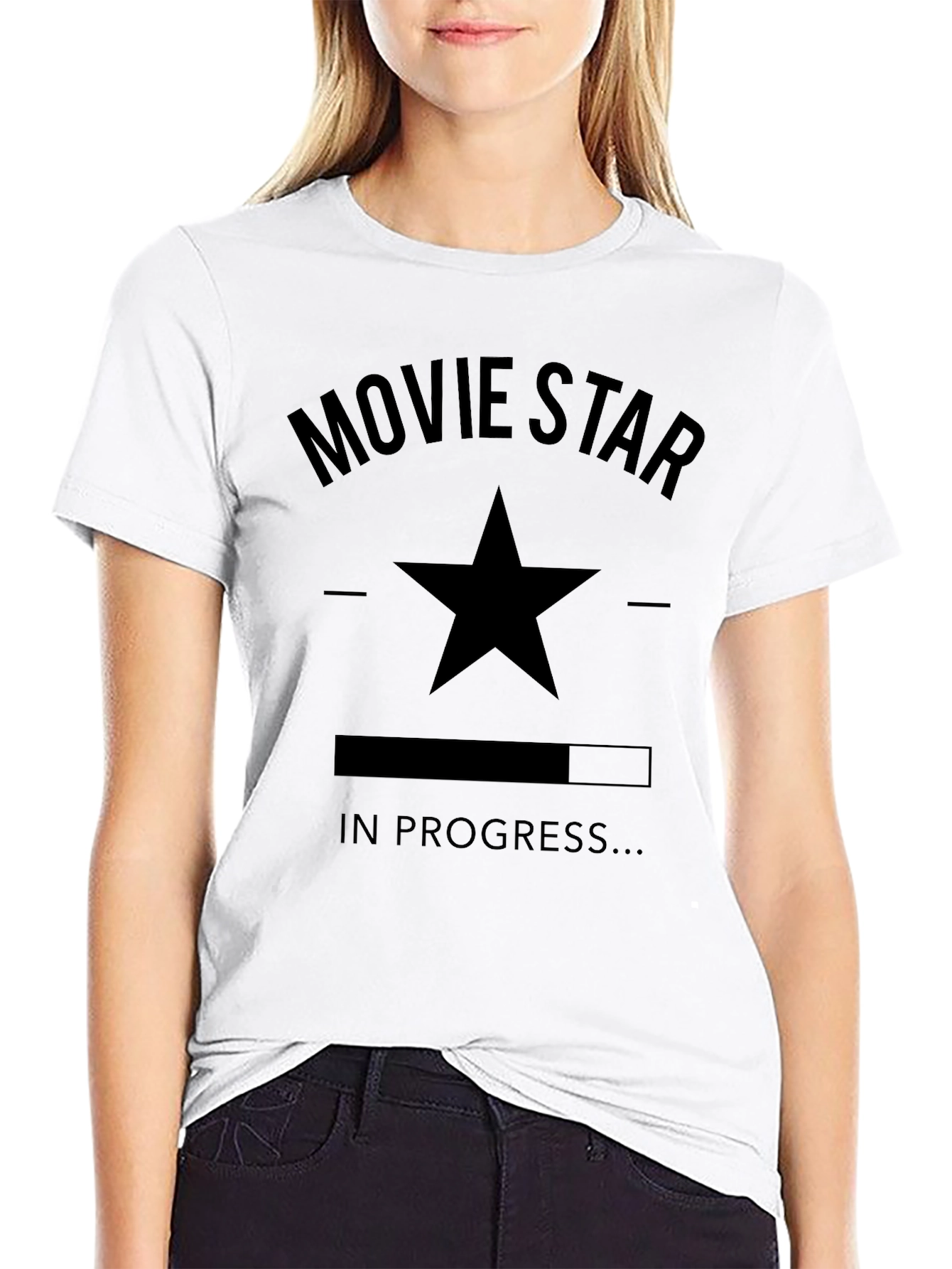 Movie Star In Progress Graphic T-Shirt