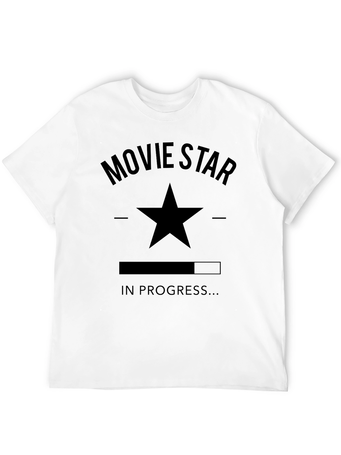 Movie Star In Progress Graphic T-Shirt
