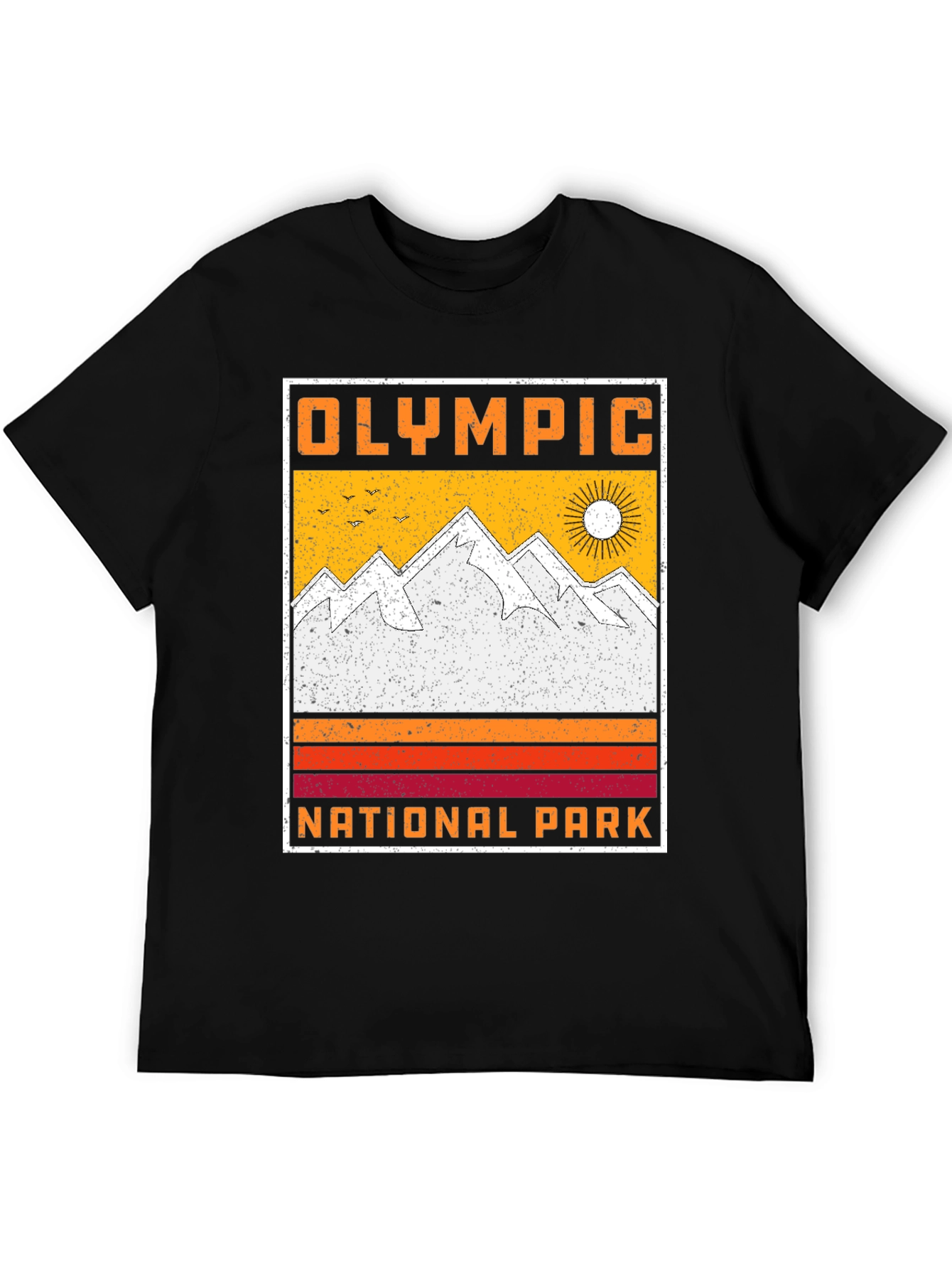 Olympic National Park T-Shirt - Mountain Graphic Tee