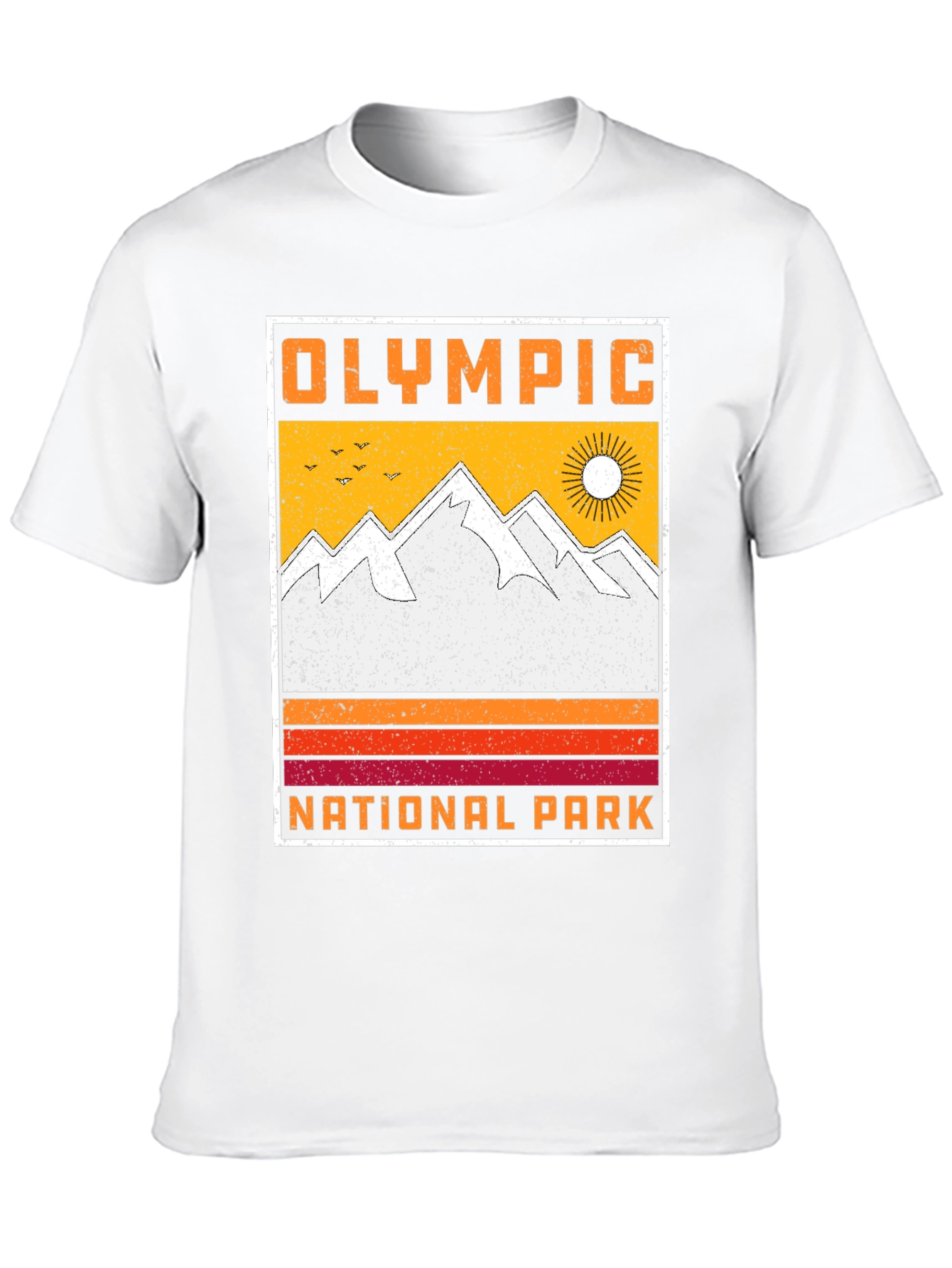 Olympic National Park T-Shirt - Mountain Graphic Tee