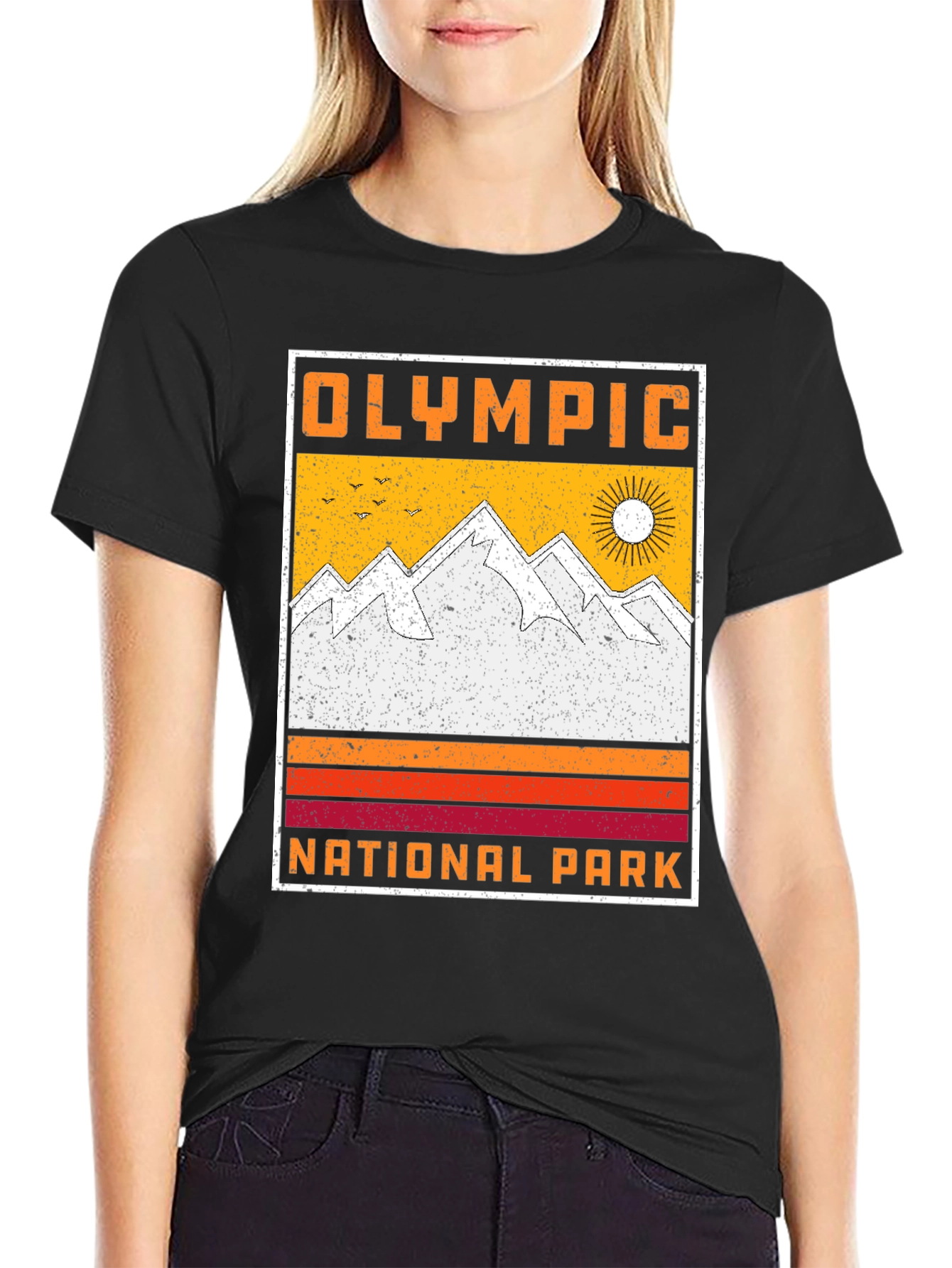 Olympic National Park T-Shirt - Mountain Graphic Tee