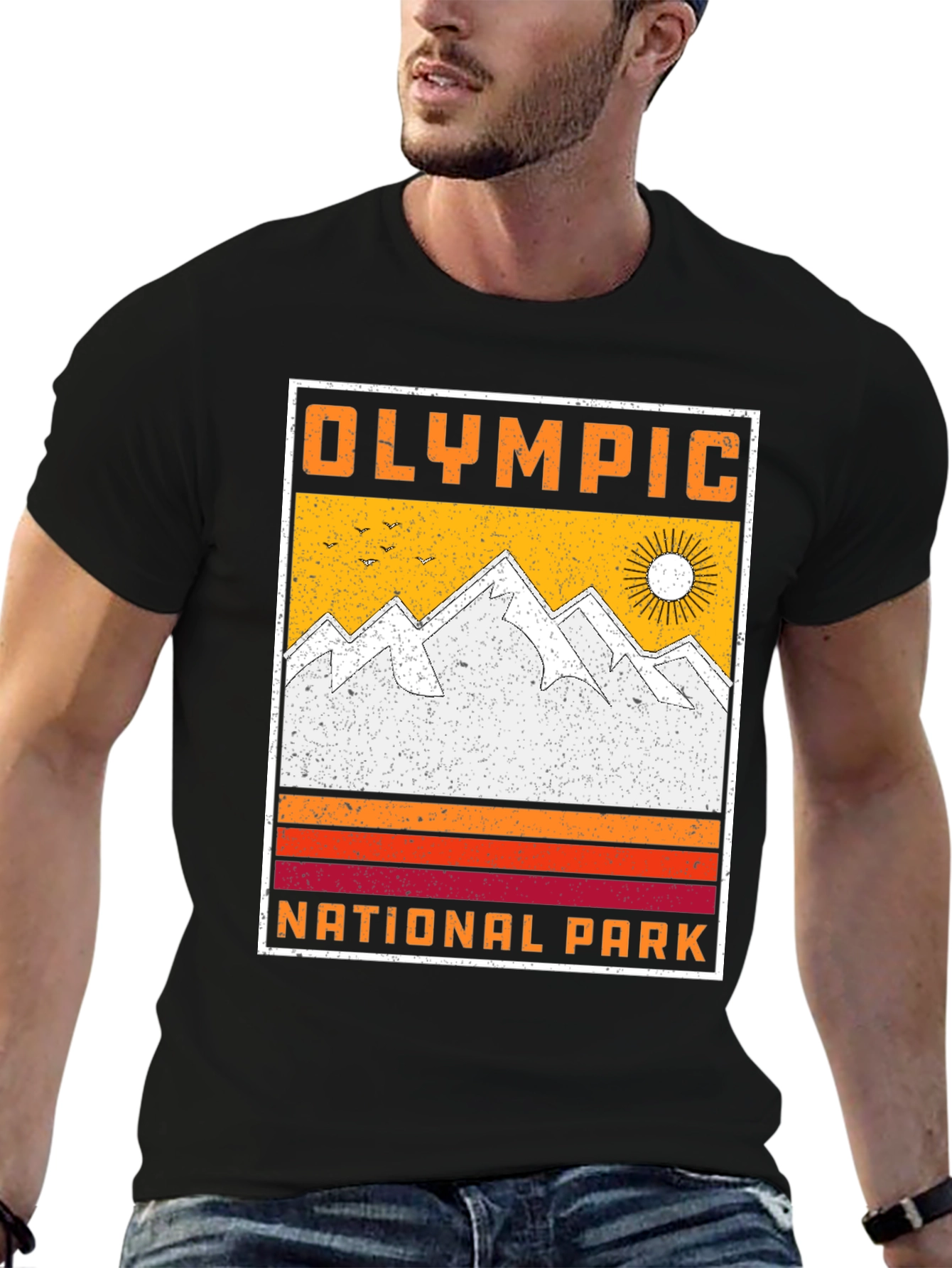 Olympic National Park T-Shirt - Mountain Graphic Tee