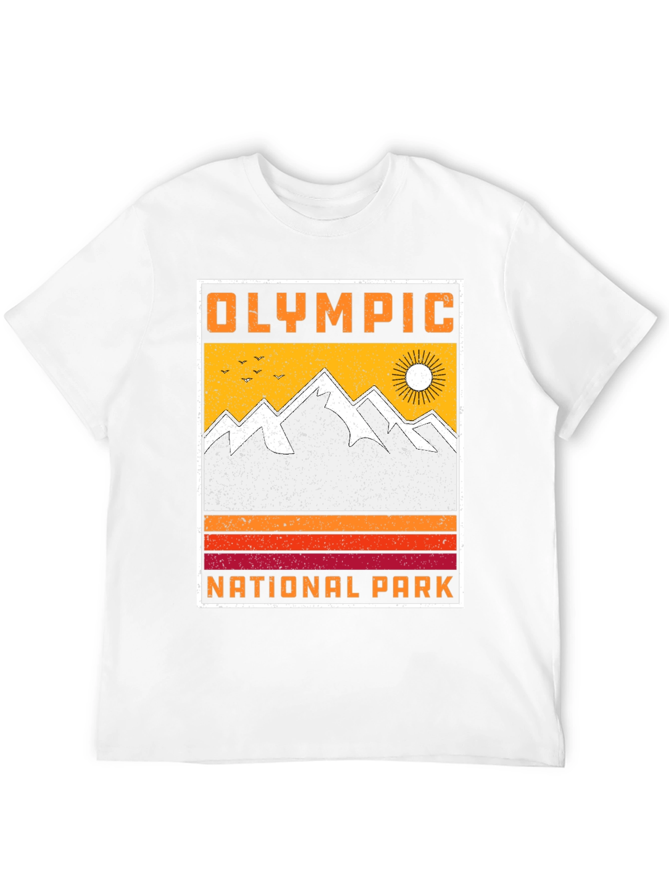 Olympic National Park T-Shirt - Mountain Graphic Tee