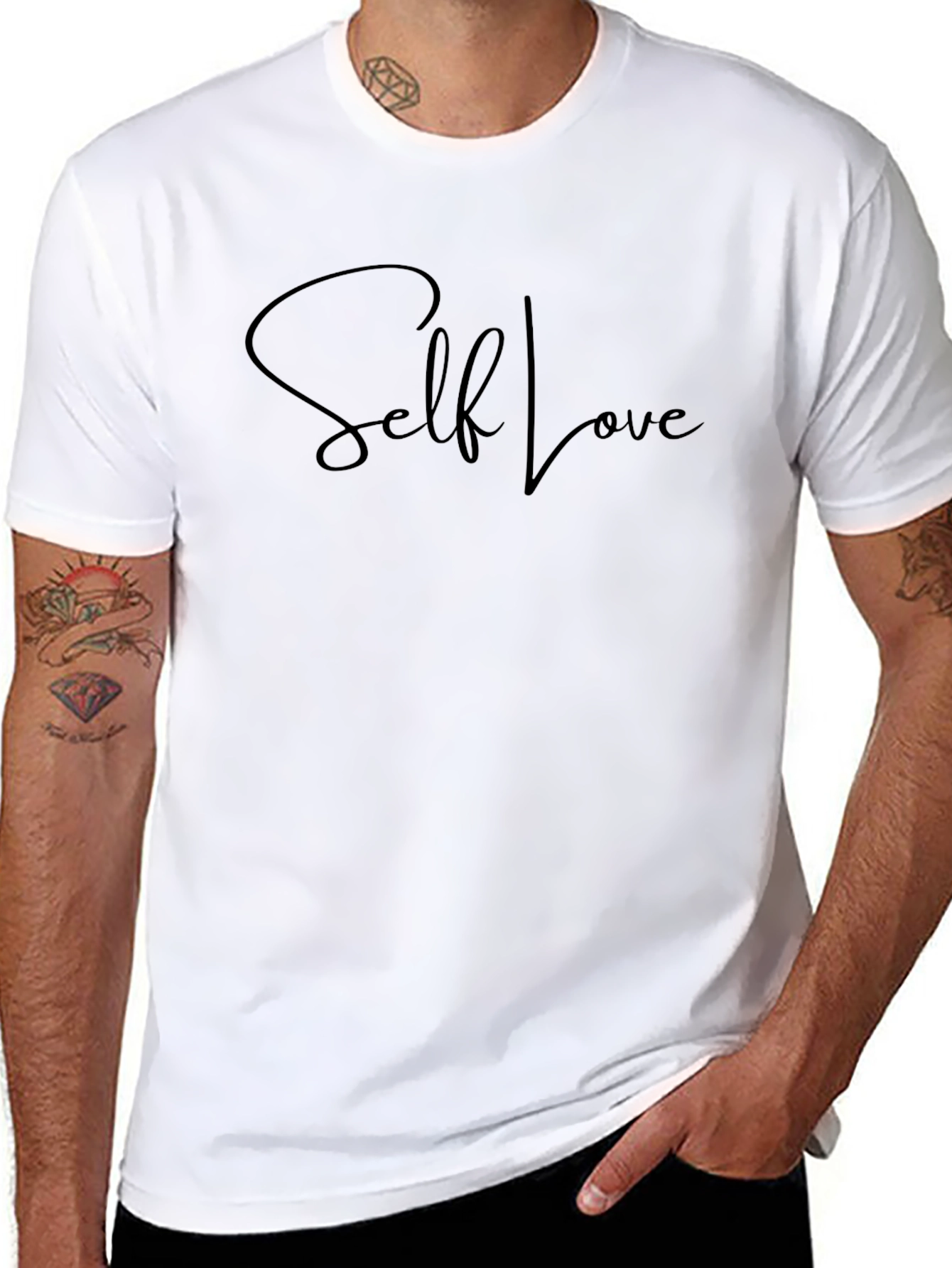 Self Love Black T-Shirt