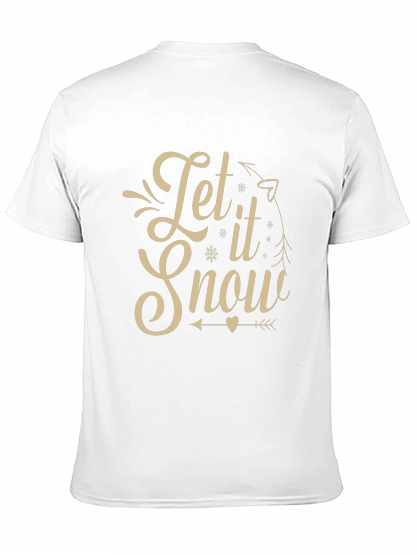 Let It Snow Graphic Tee - Holiday Season Shirt