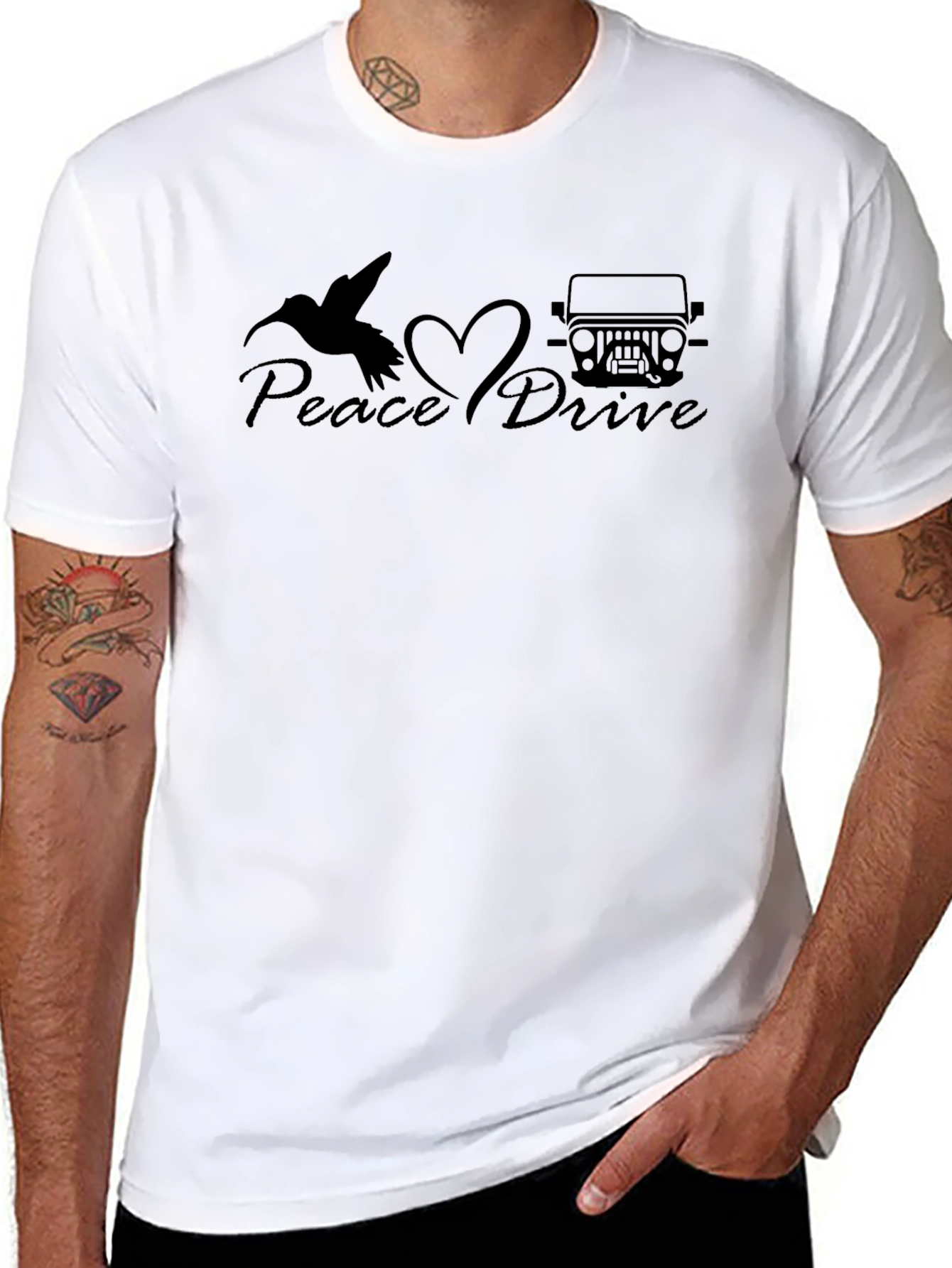 Peace Drive Graphic T-Shirt: Comfort & Style