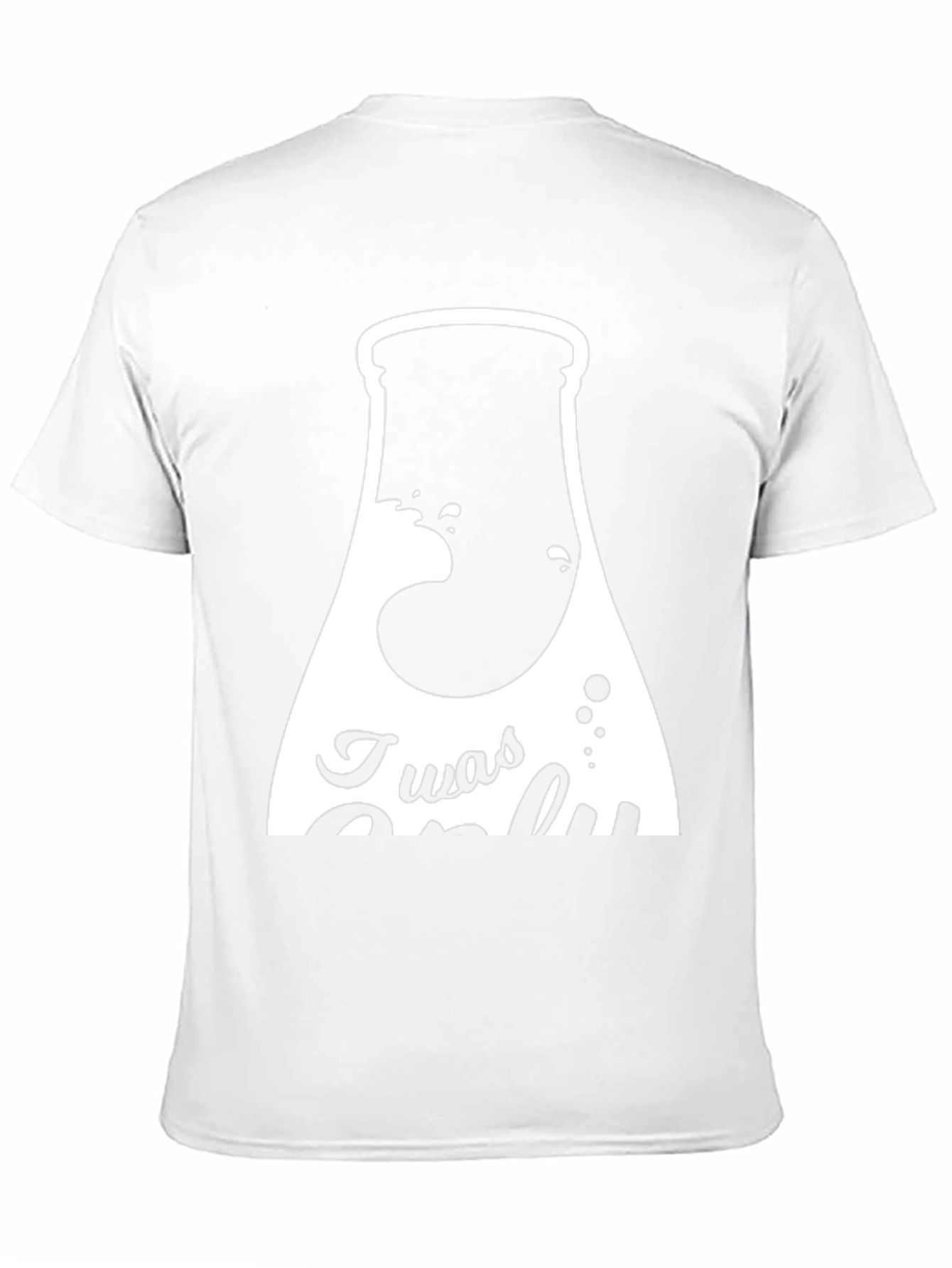 Twas Only T-Shirt - Black Graphic Tee